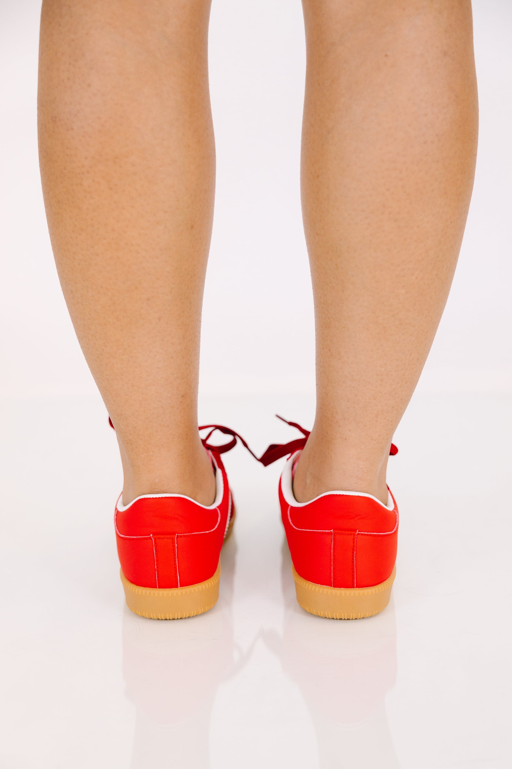 Keep Shining Sneakers, Red