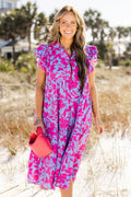 Kill My Time Midi Dress, Orchid Mix