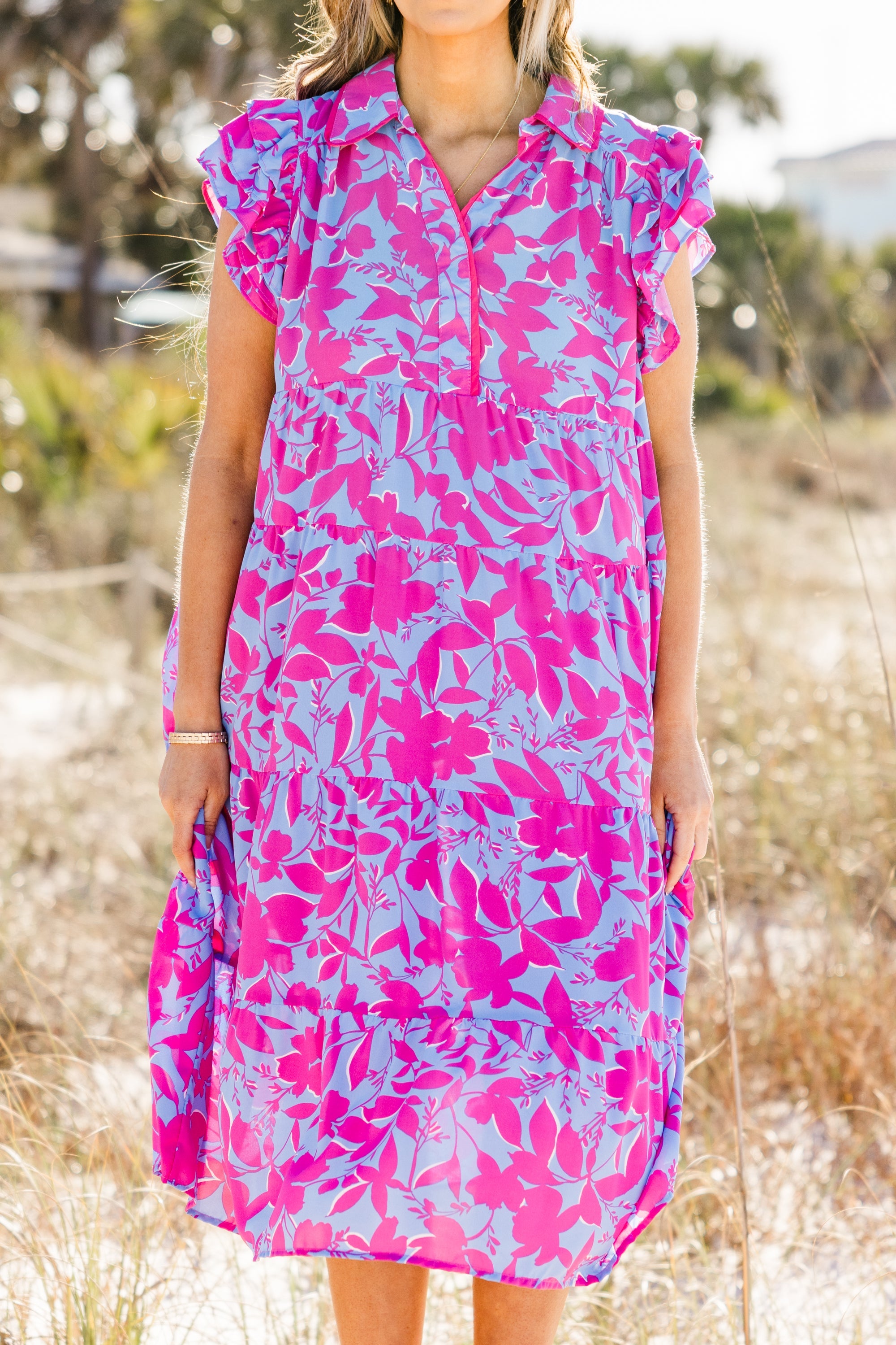 Kill My Time Midi Dress, Orchid Mix