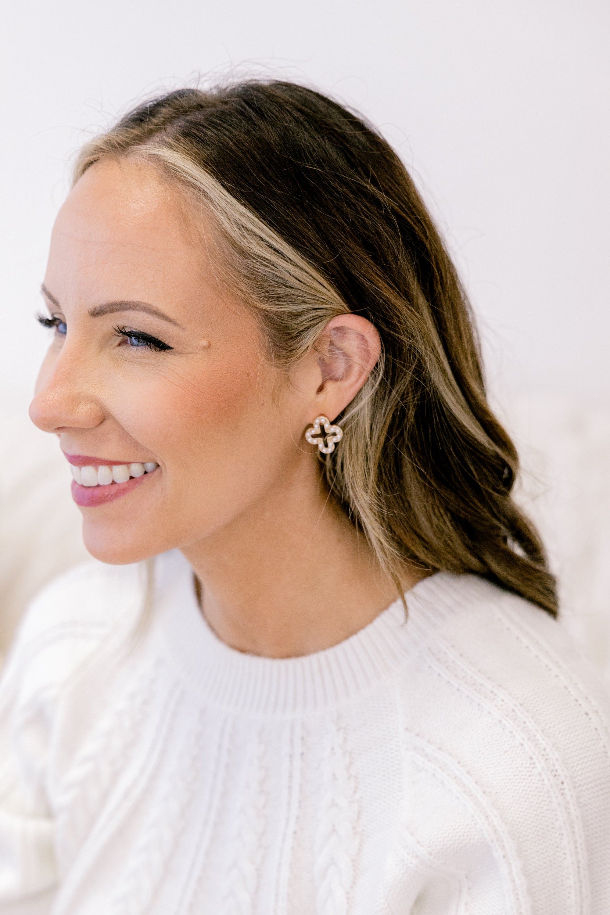 Kind Impression Earrings, Gold