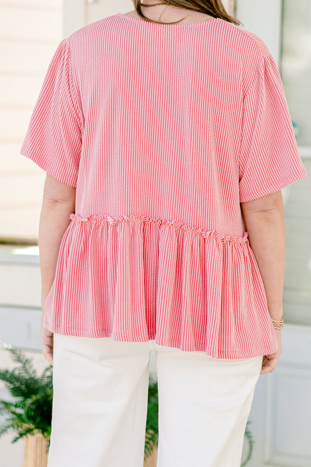 Knit Knot Top, Pink