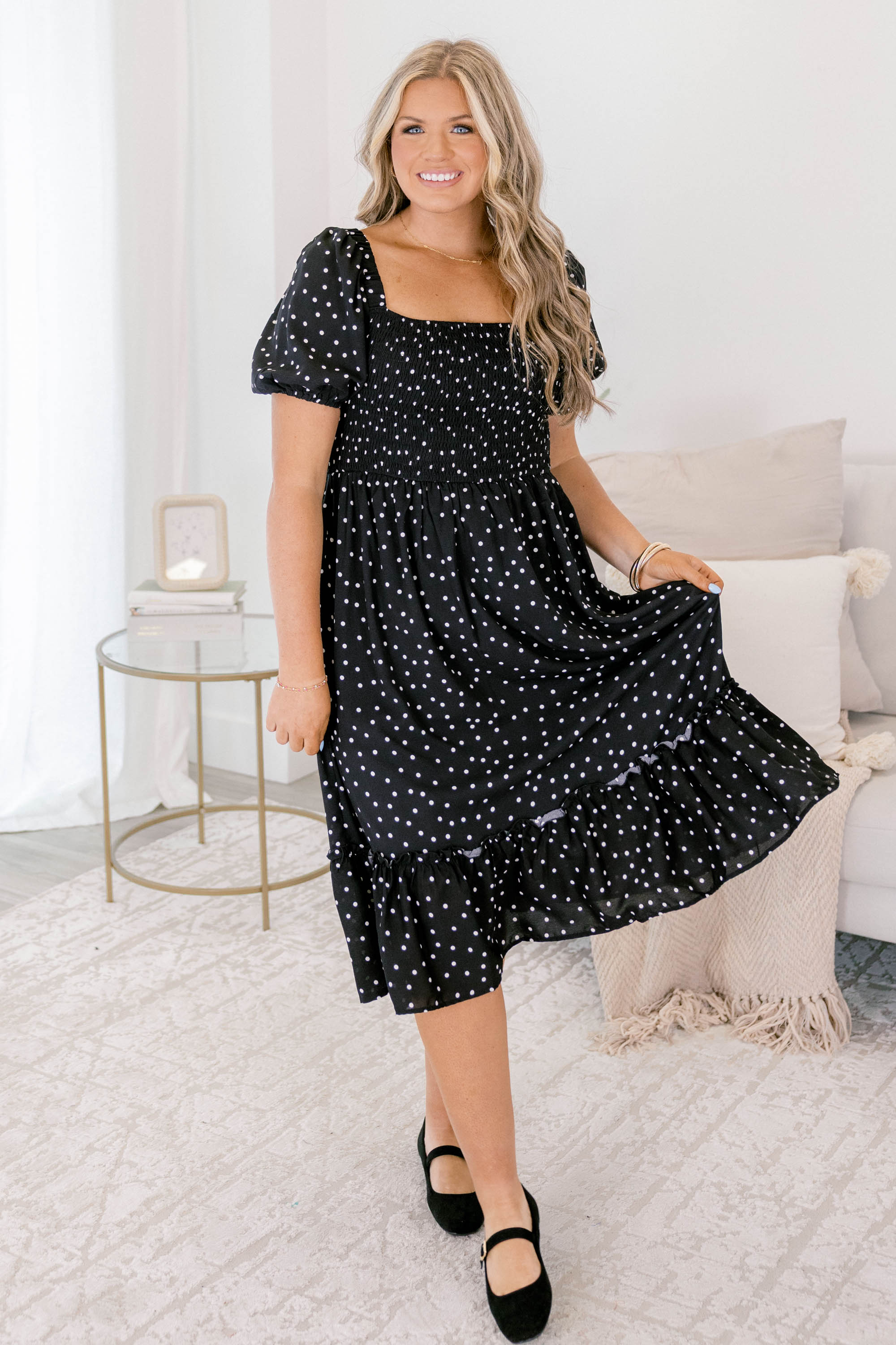 Lady Madonna Dress, Black
