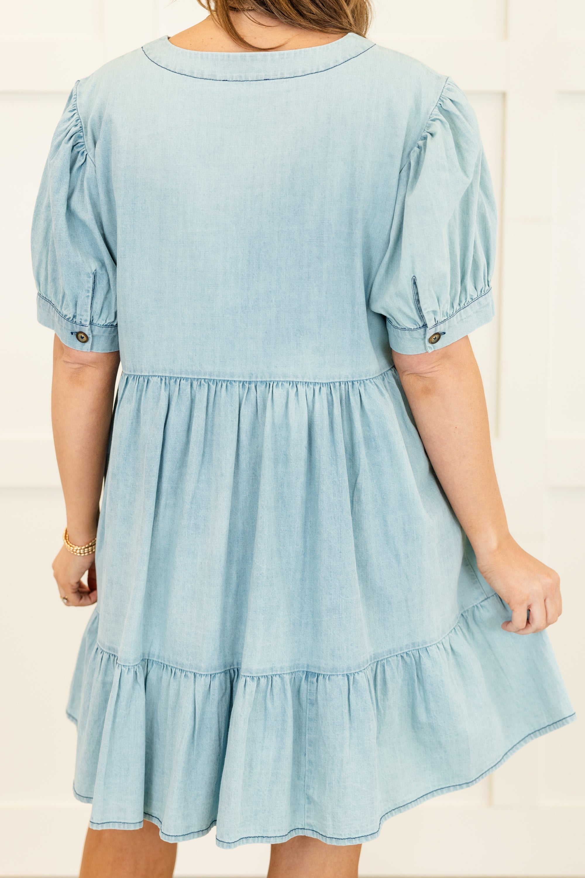 Laid Back Sunday Dress, Blue