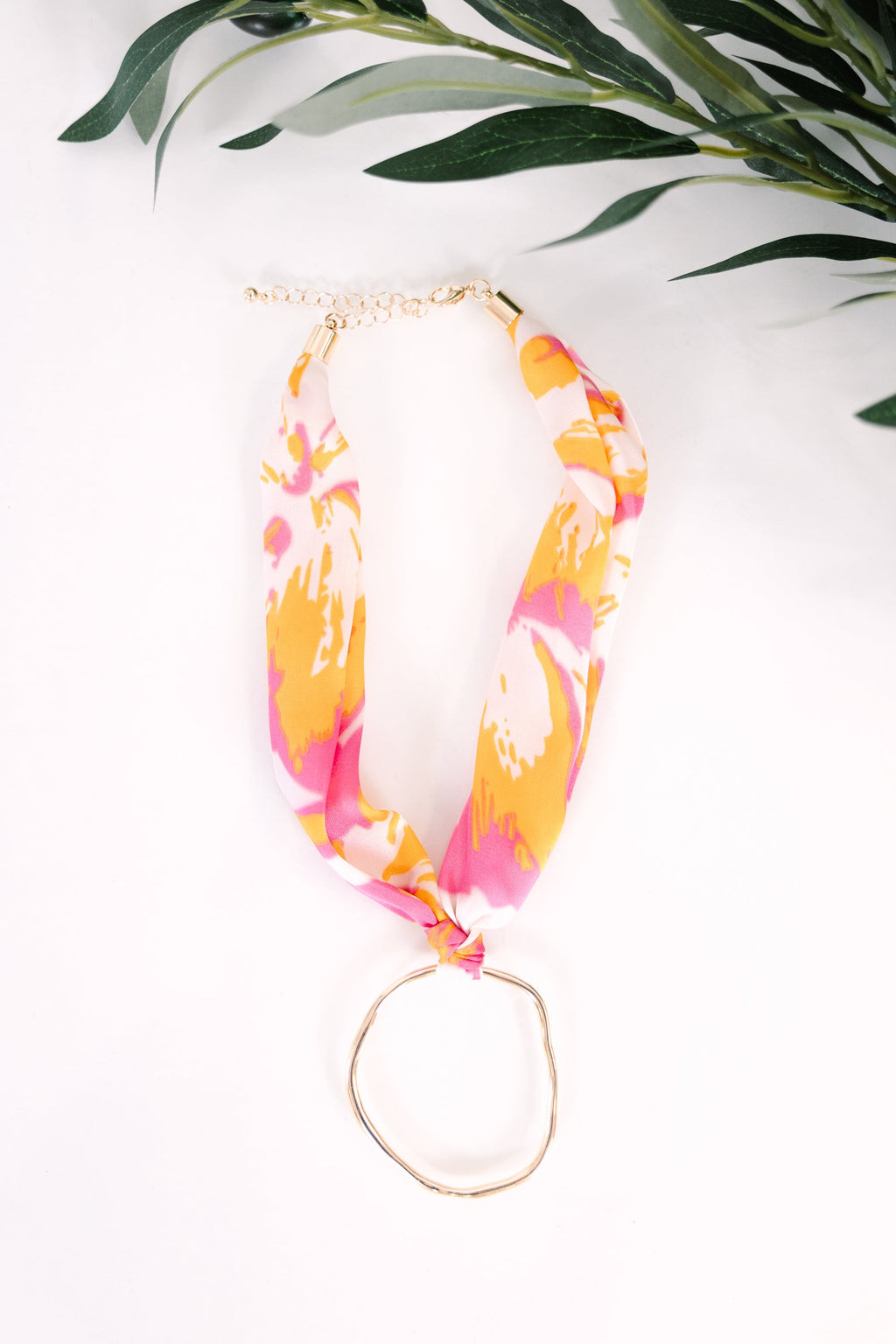 Lasting Impression Necklace, Pink