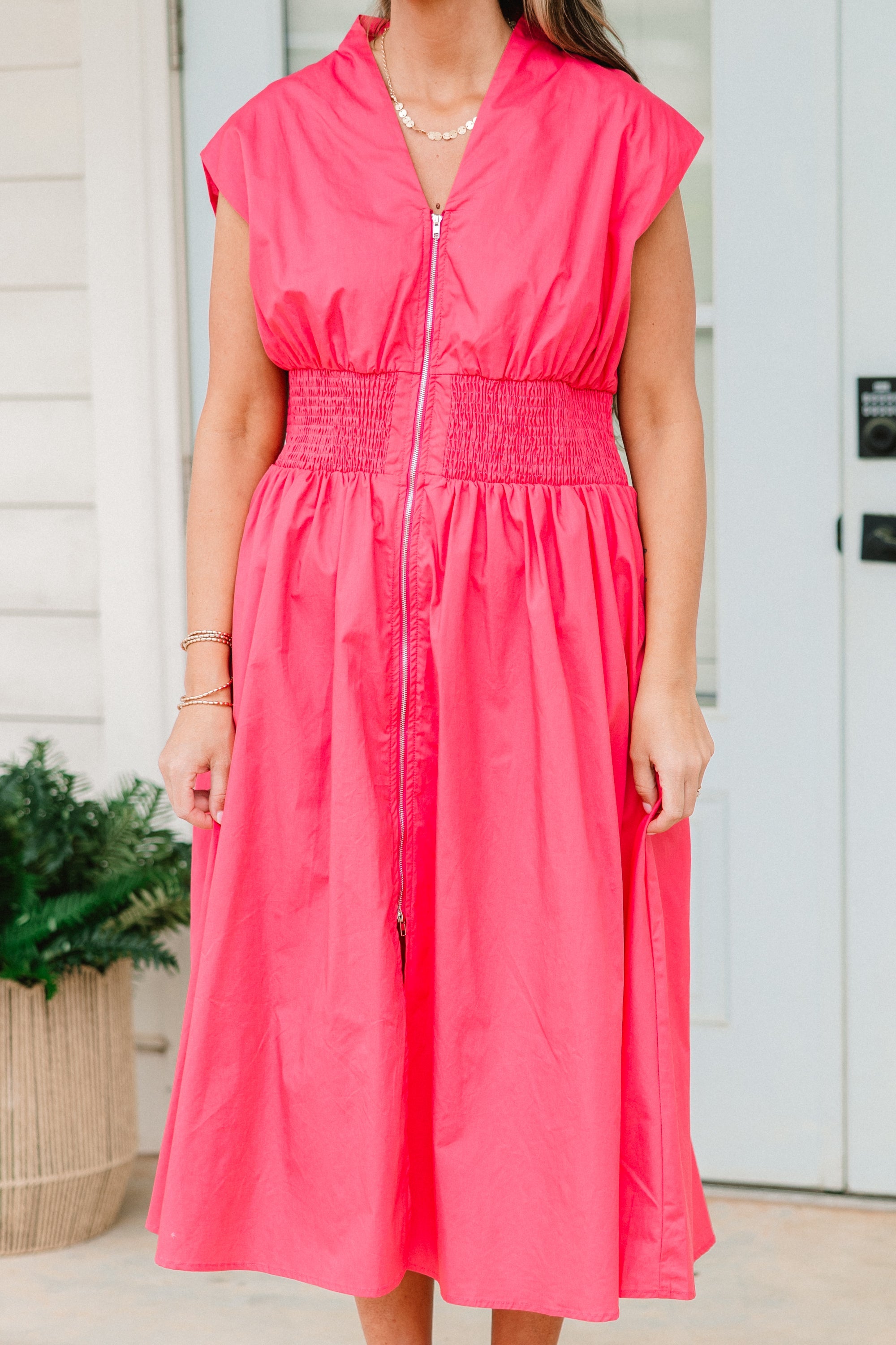 Late Night Skies Dress, Pink