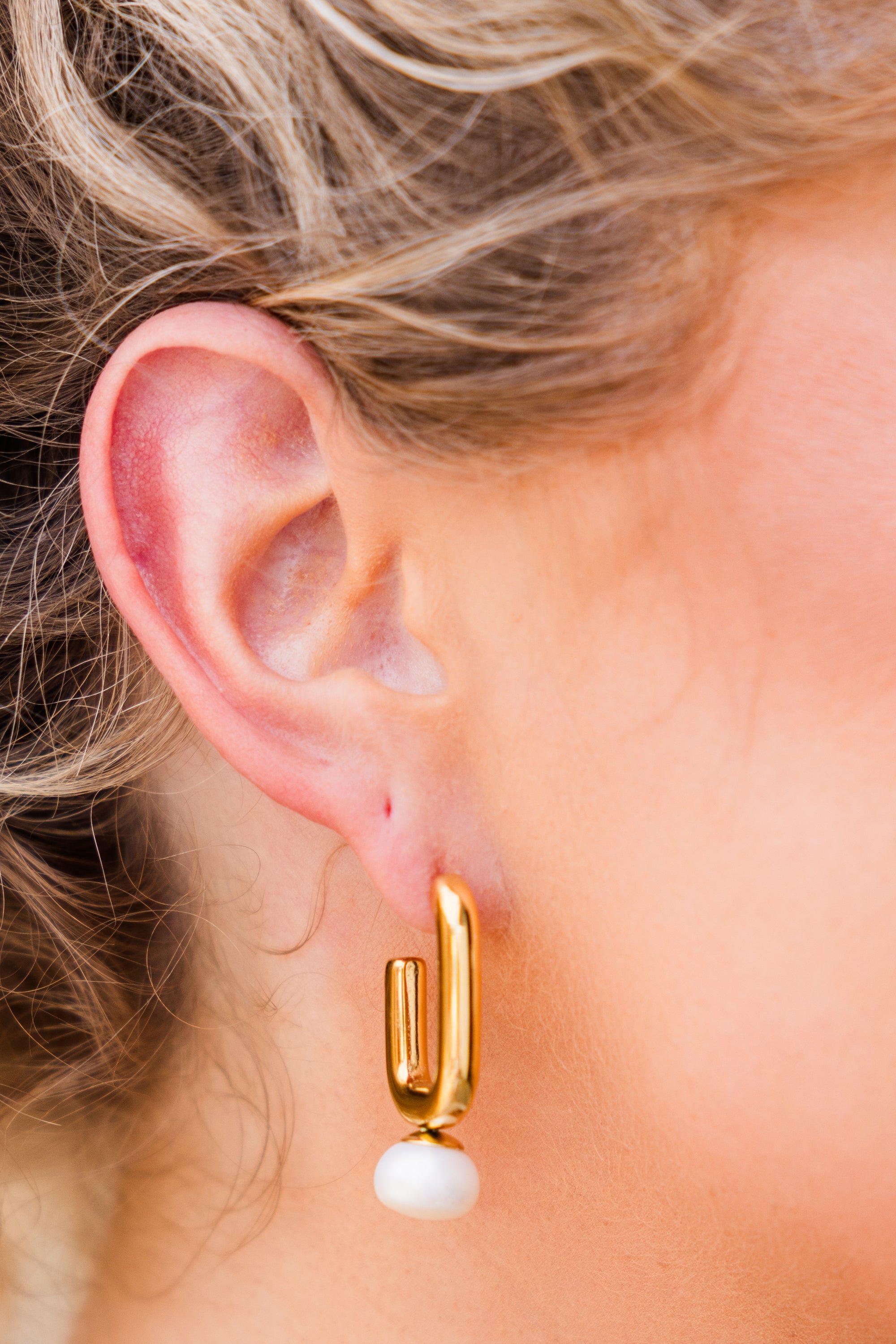 Lauren Kenzie: Spirit Of Bliss Earrings, Pearl