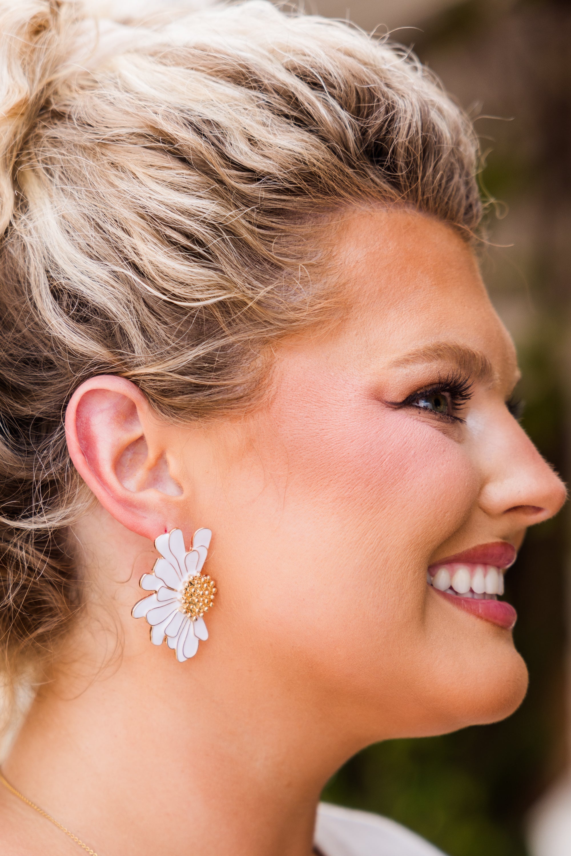 Lauren Kenzie: Blooming From Within Earrings, Gold