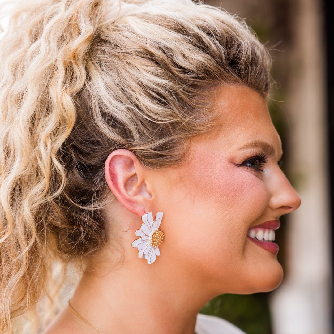 Lauren Kenzie: Blooming From Within Earrings, Gold
