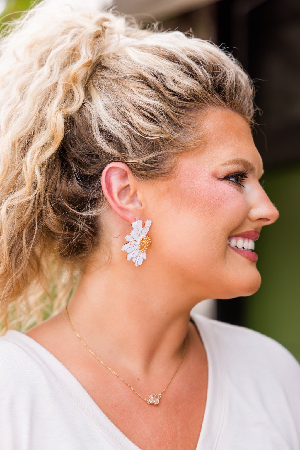 Lauren Kenzie: Blooming From Within Earrings, Gold