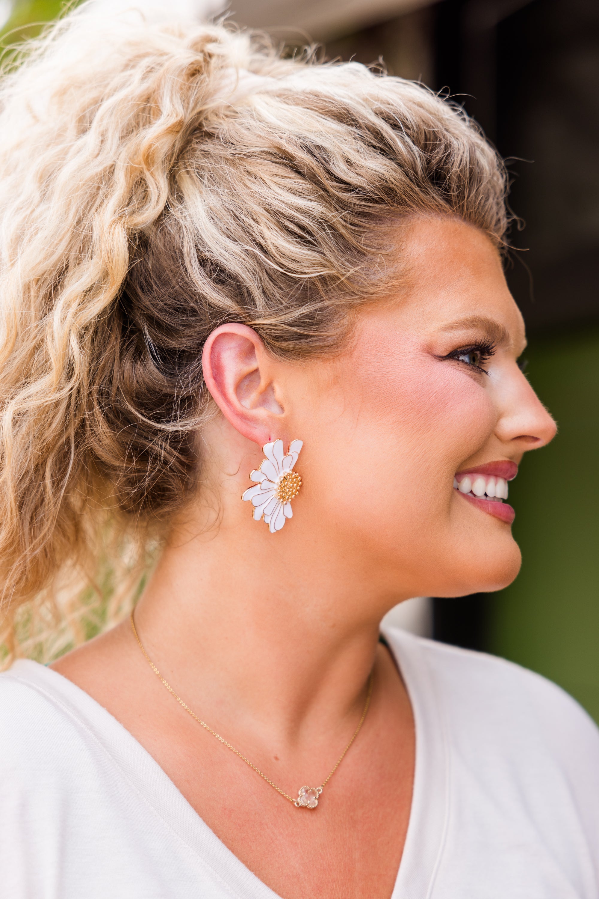 Lauren Kenzie: Blooming From Within Earrings, Gold