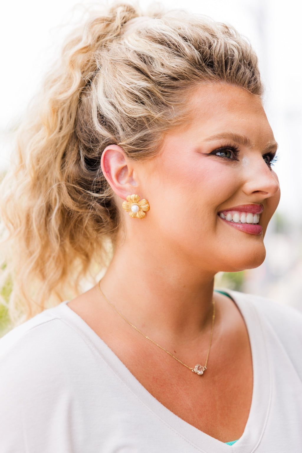Lauren Kenzie: My Favorite Hello Earrings, Gold