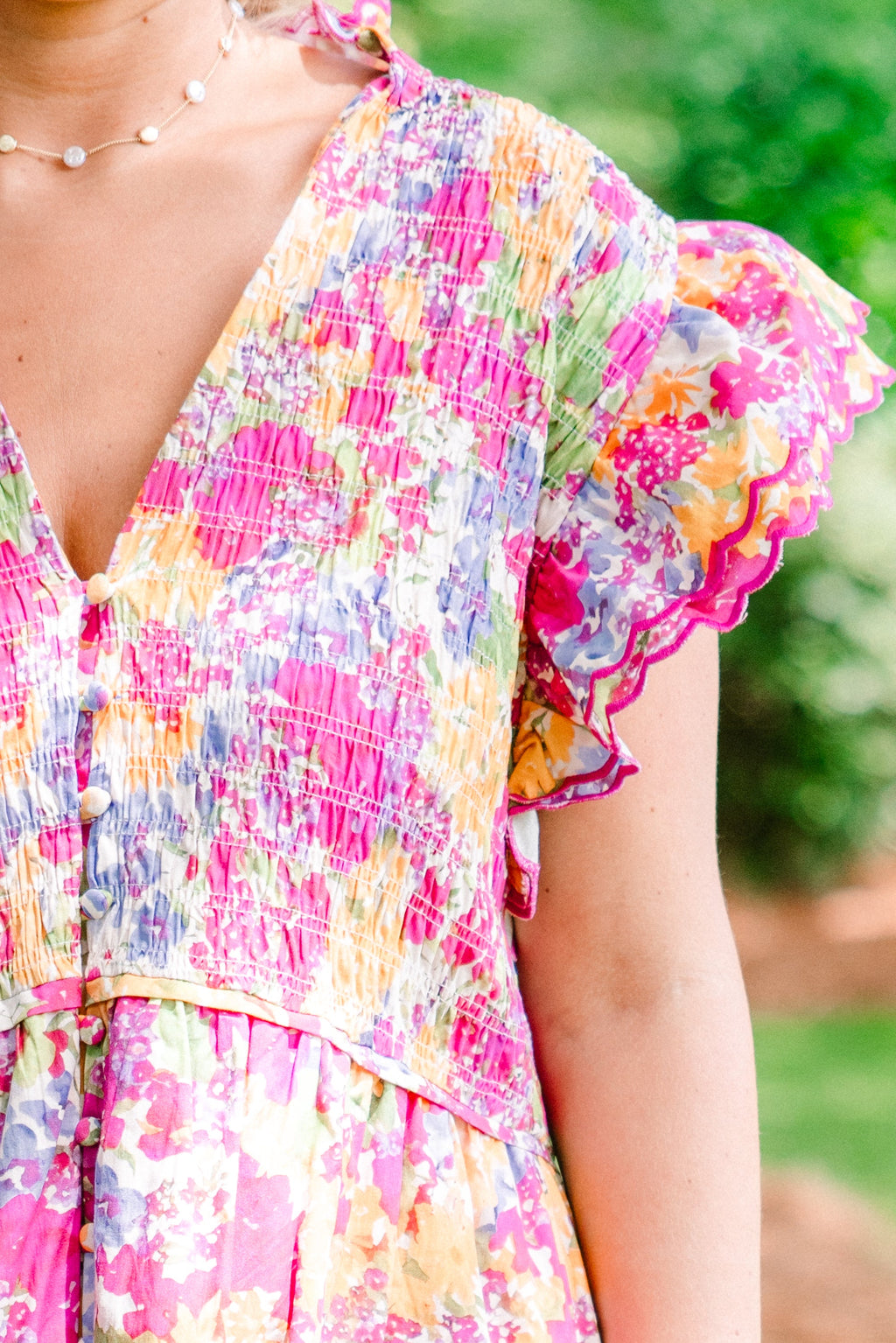 Learning To Grow Dress, Pink