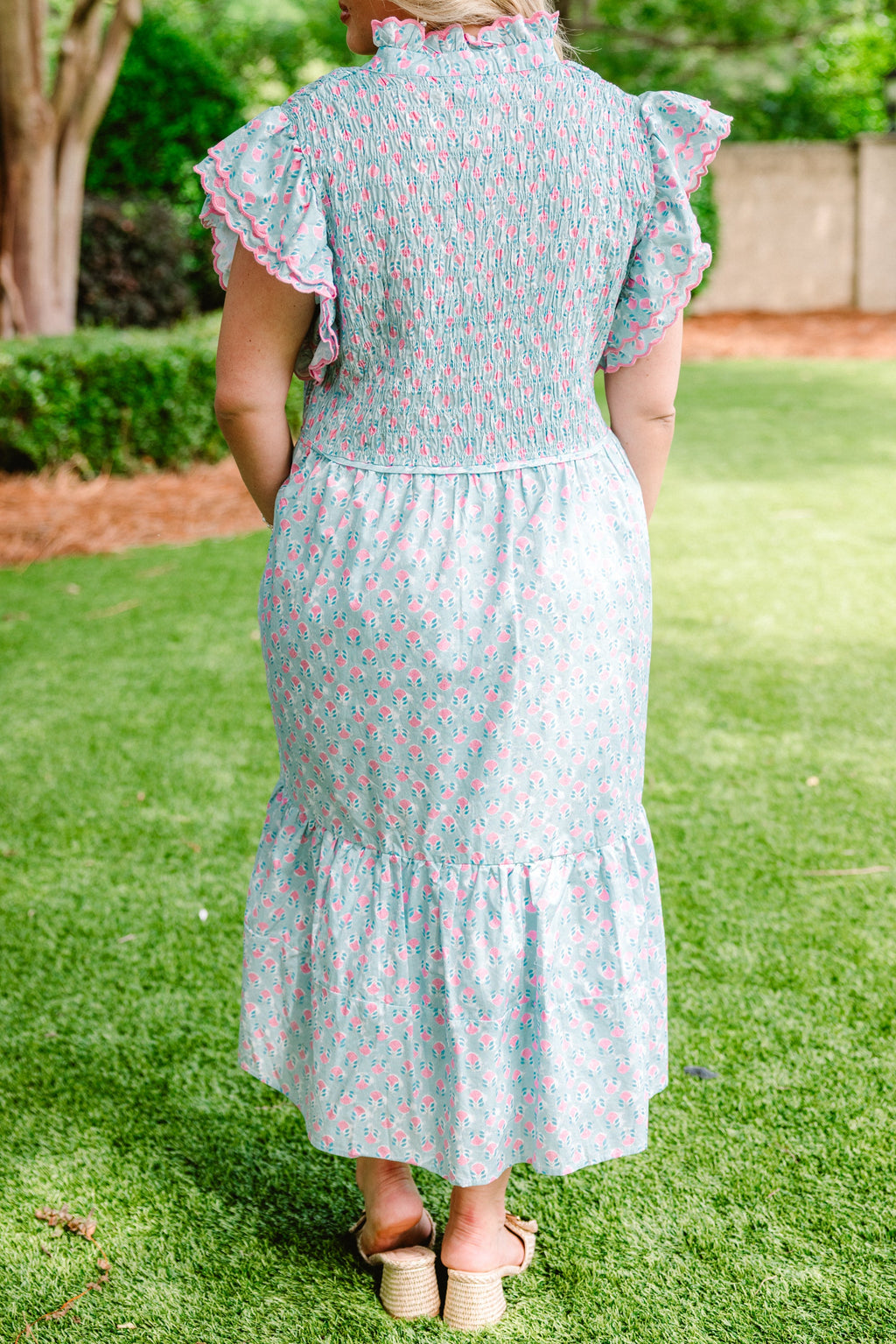 Learning To Grow Dress, Sky Blue