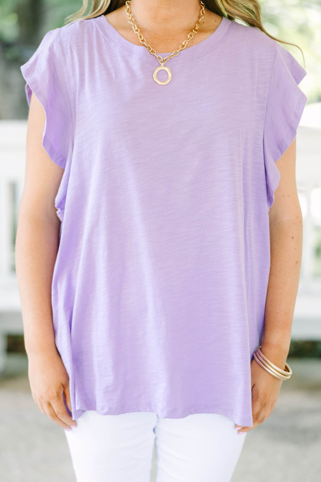 Leave Your Lover Top, Lavender