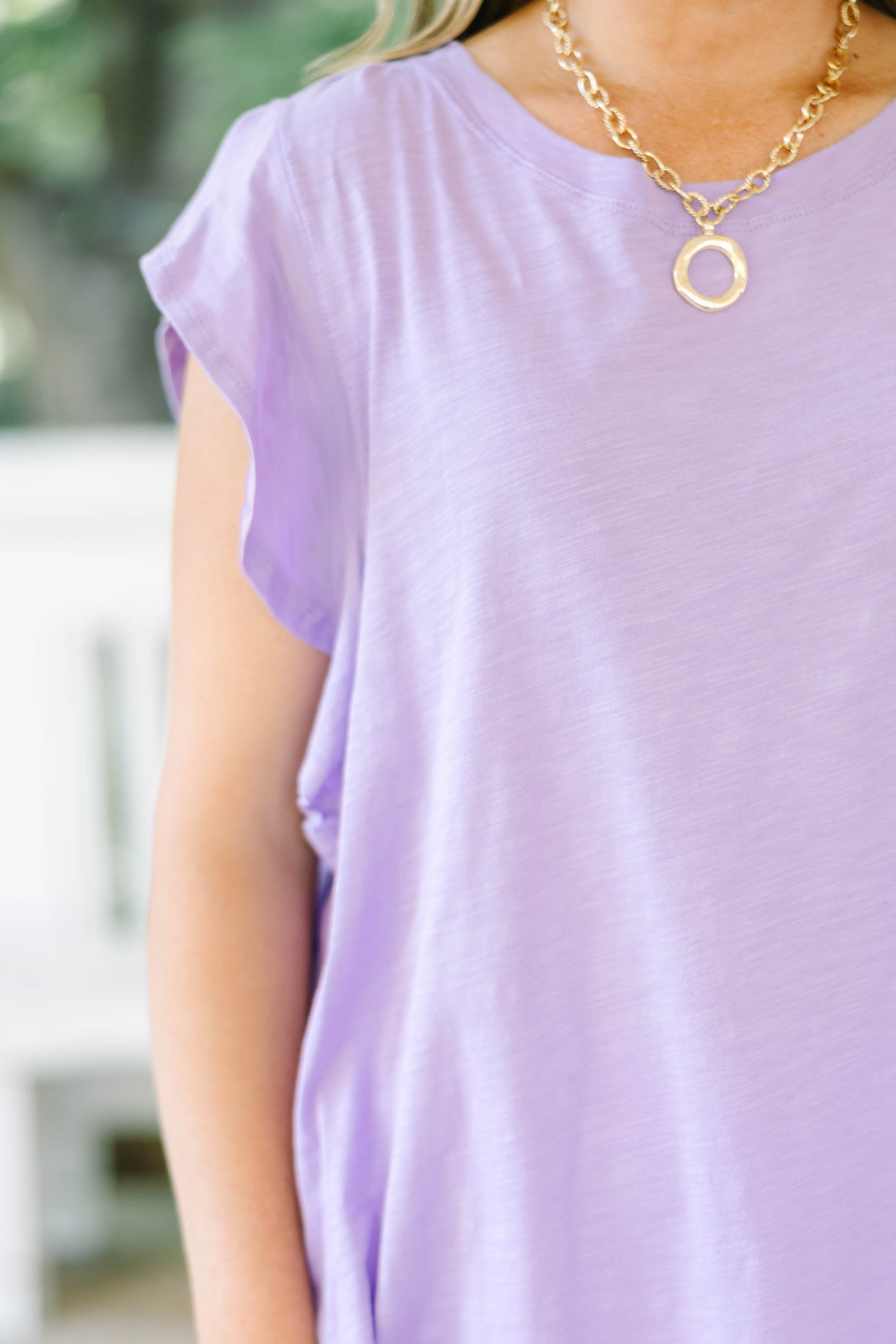 Leave Your Lover Top, Lavender