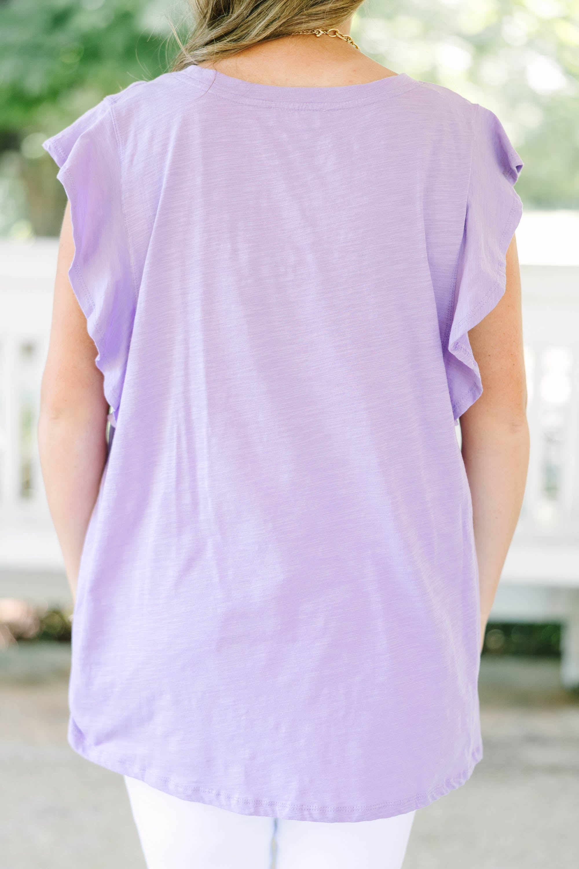 Leave Your Lover Top, Lavender