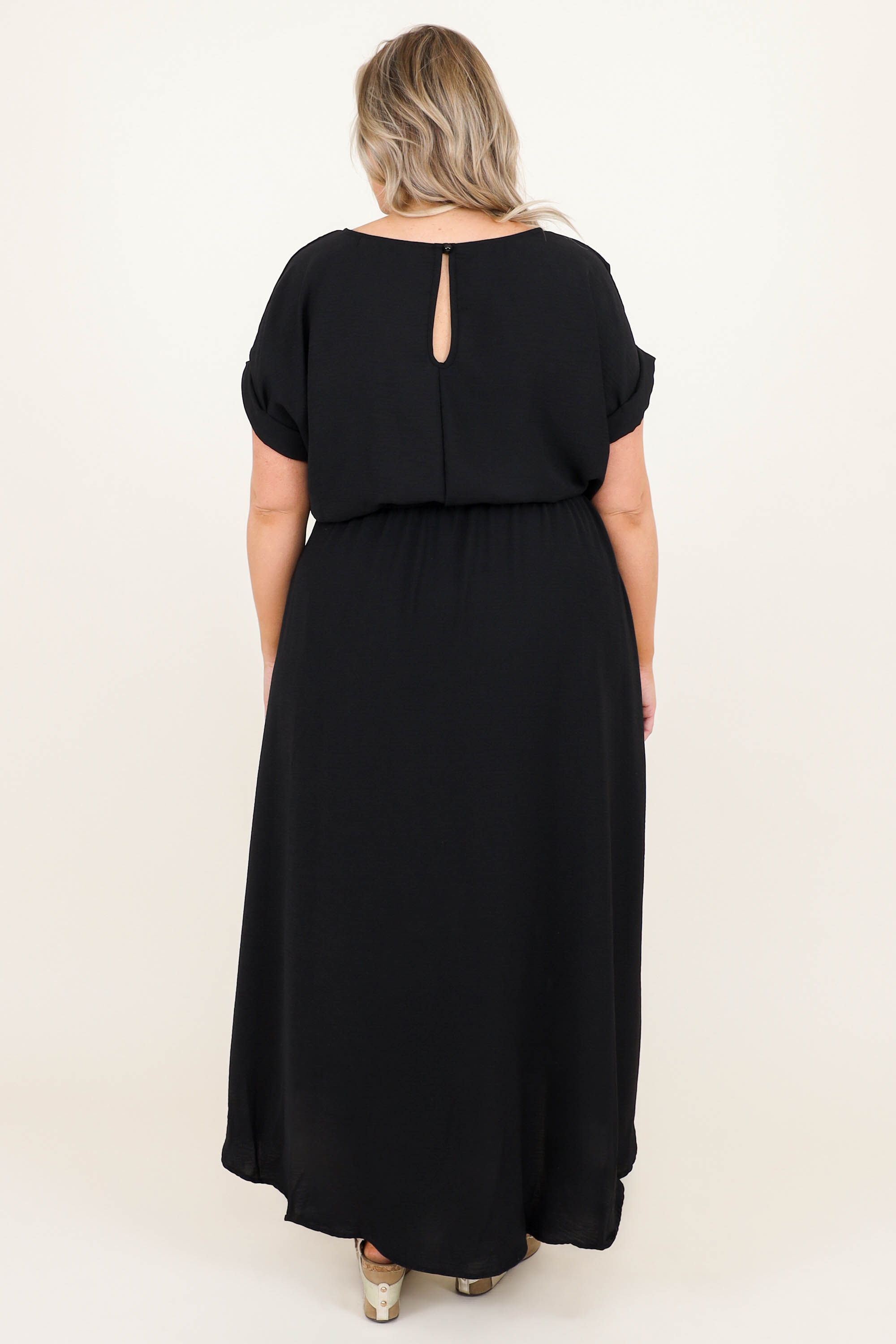 Leave 'Em Stunned Dress, Black