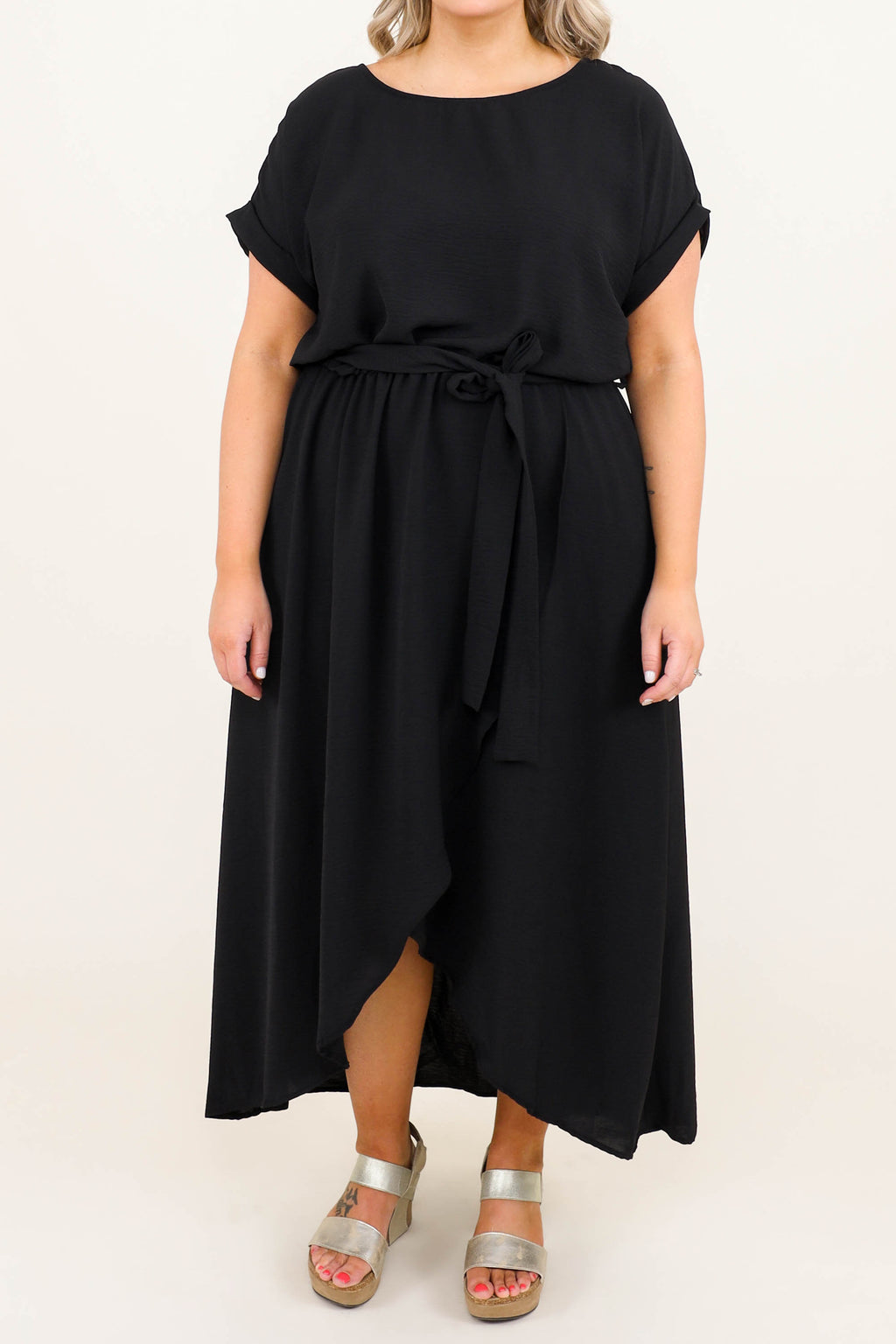 Leave 'Em Stunned Dress, Black