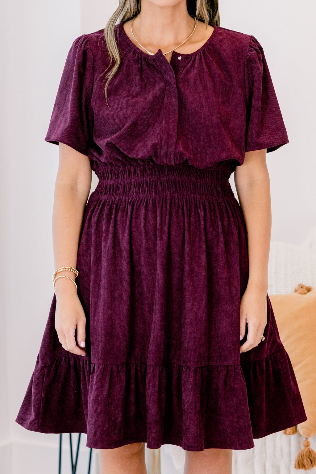 Leaves Changing Dress, Plum