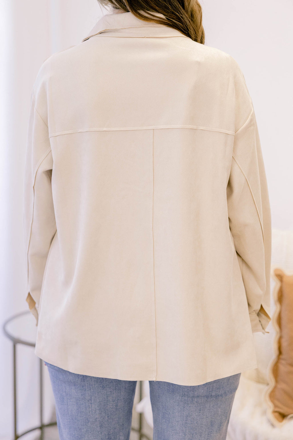 Let It Sink In Jacket, White