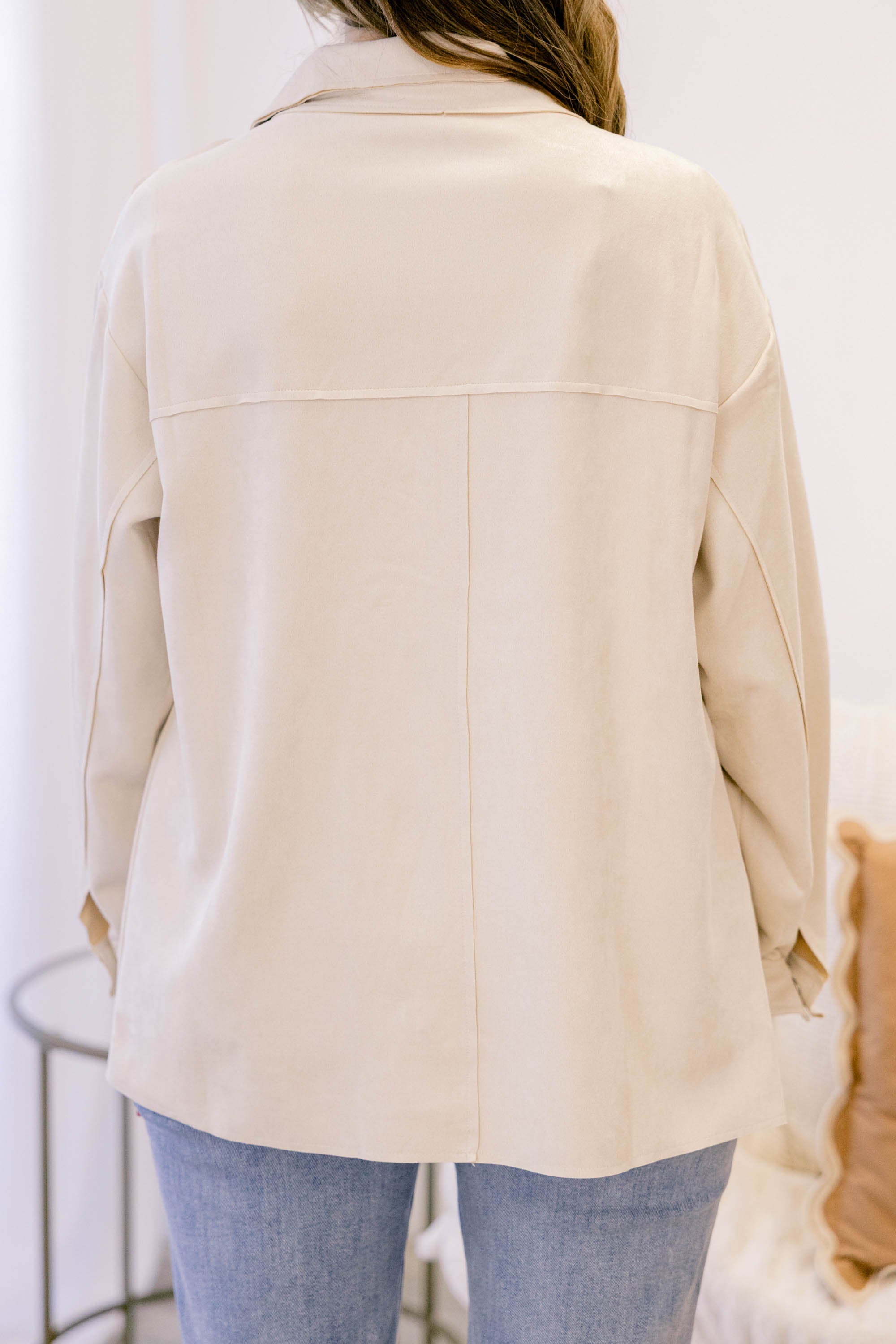 Let It Sink In Jacket, White