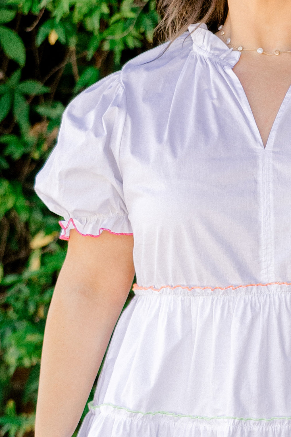 Let Me Know Dress, White