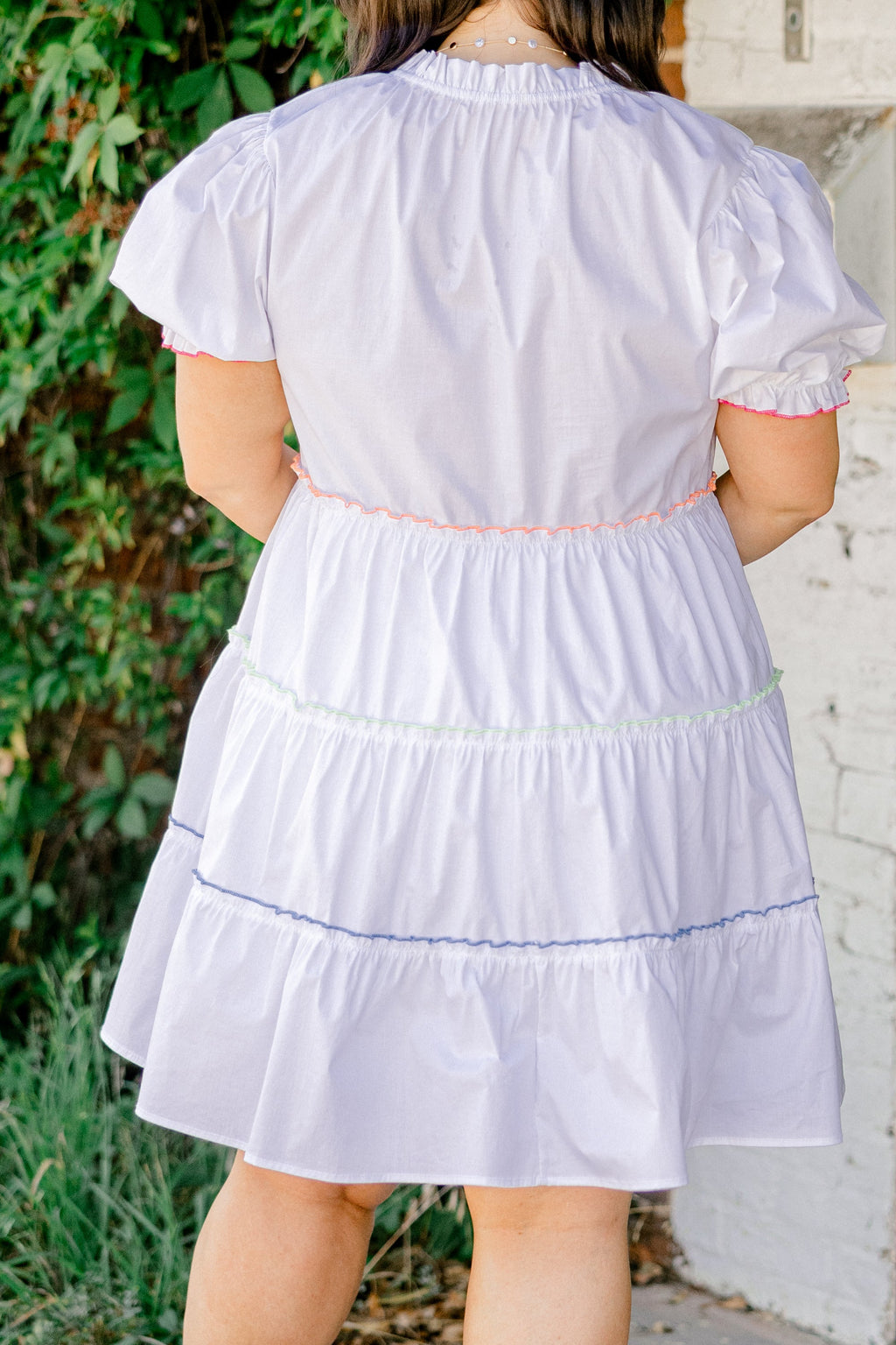 Let Me Know Dress, White
