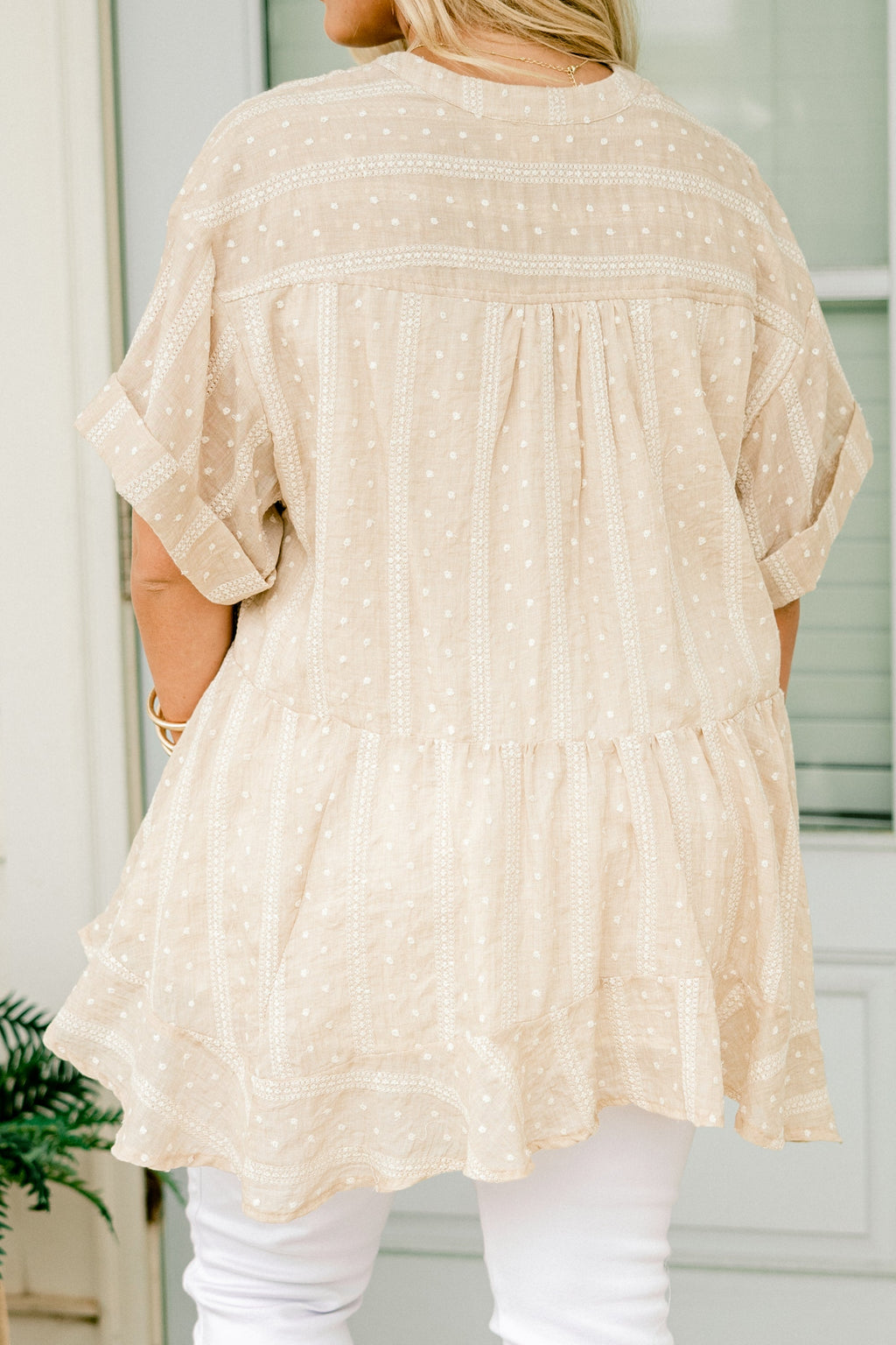 Let Me Travel Around Top, Taupe