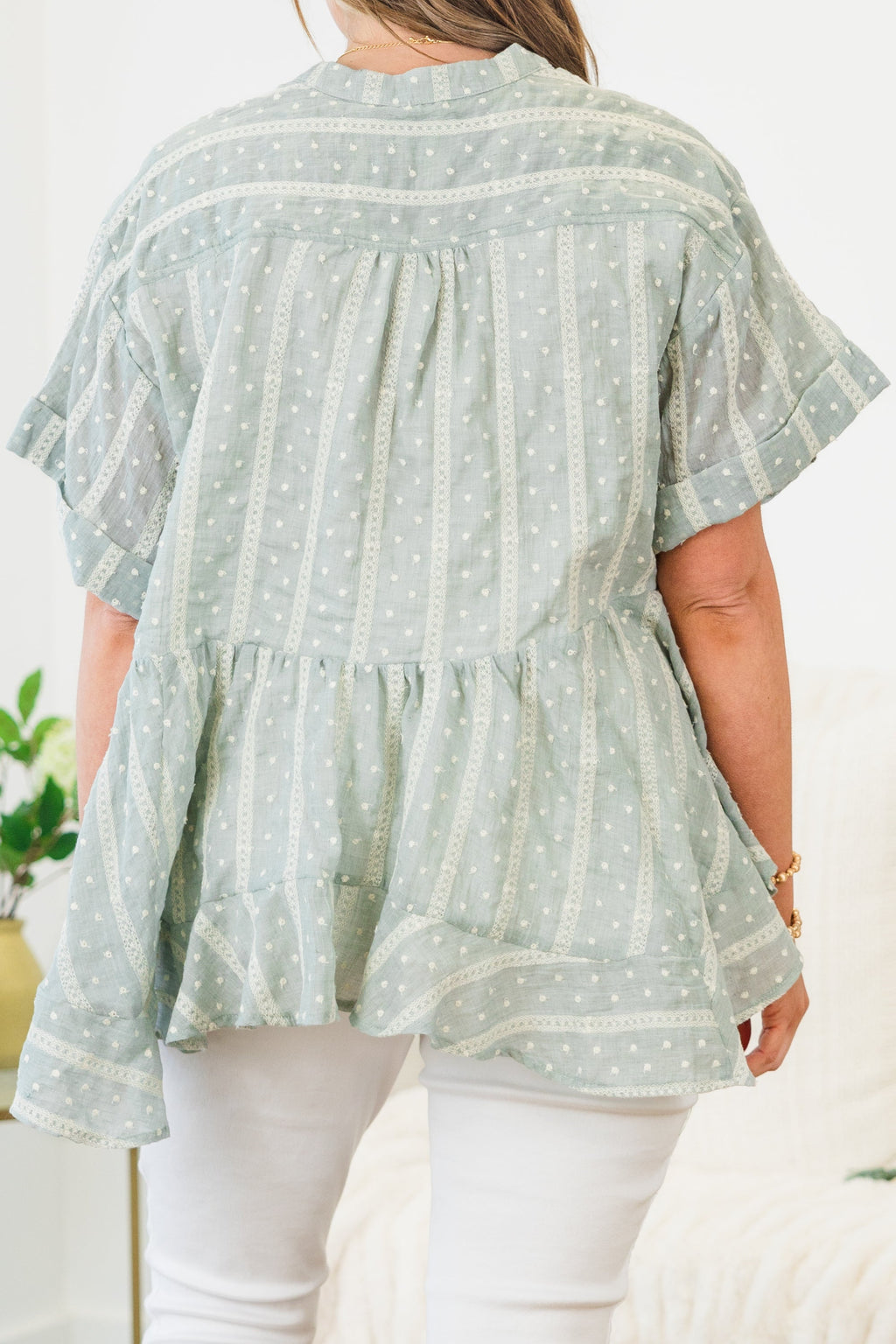 Let Me Travel Around Top, Teal