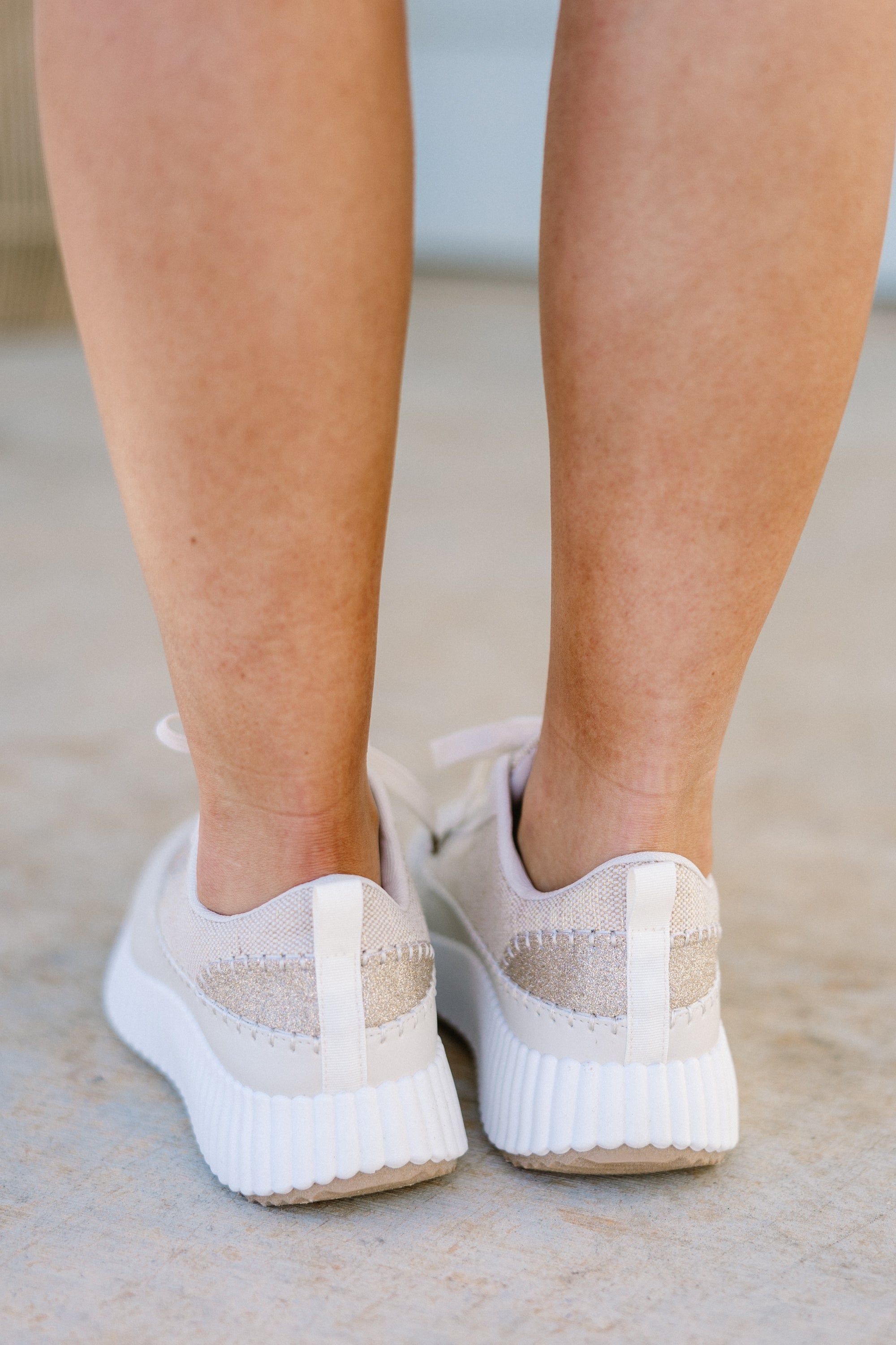 Let The Record Show Sneakers, Beige