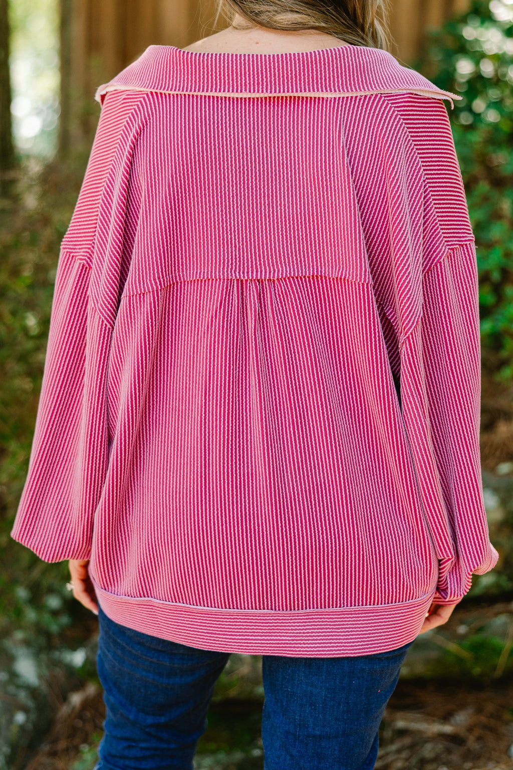 Let's Do Lunch Top, Mauve