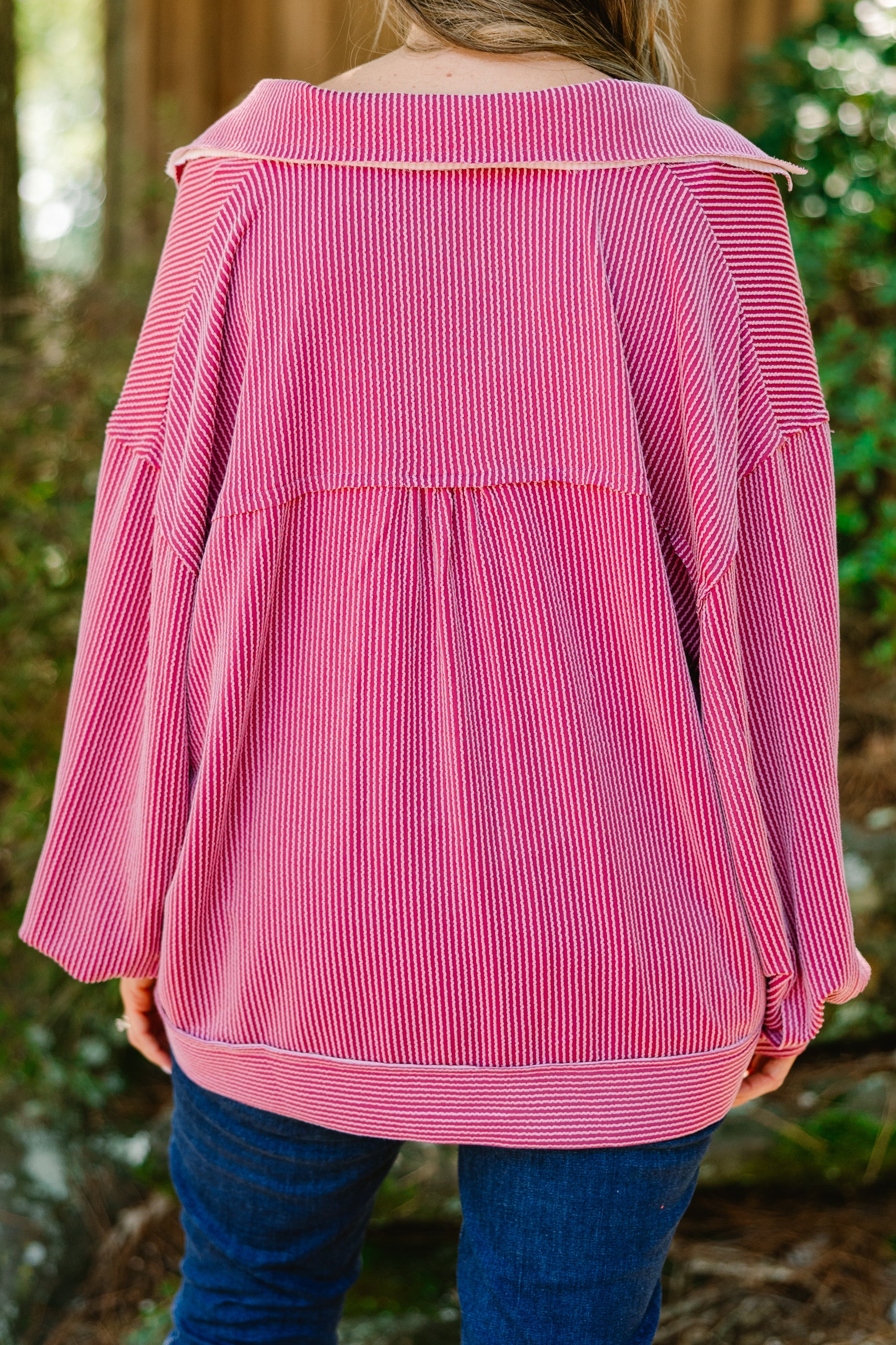 Let's Do Lunch Top, Mauve