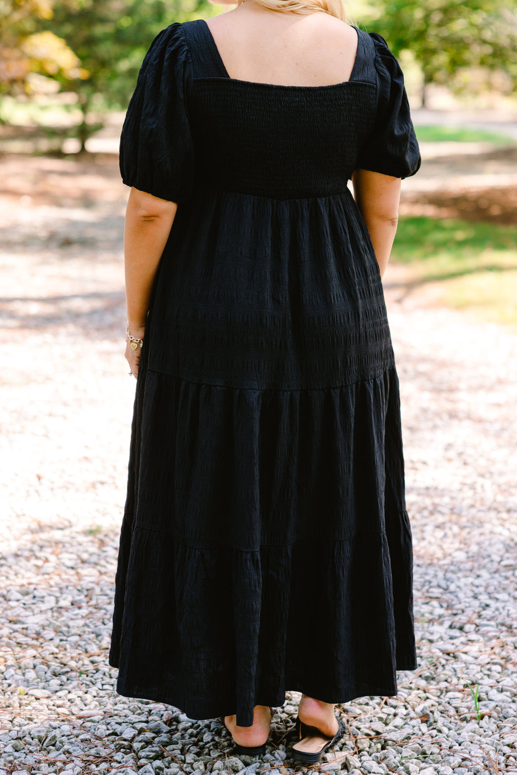 Let's Get Away Dress, Black
