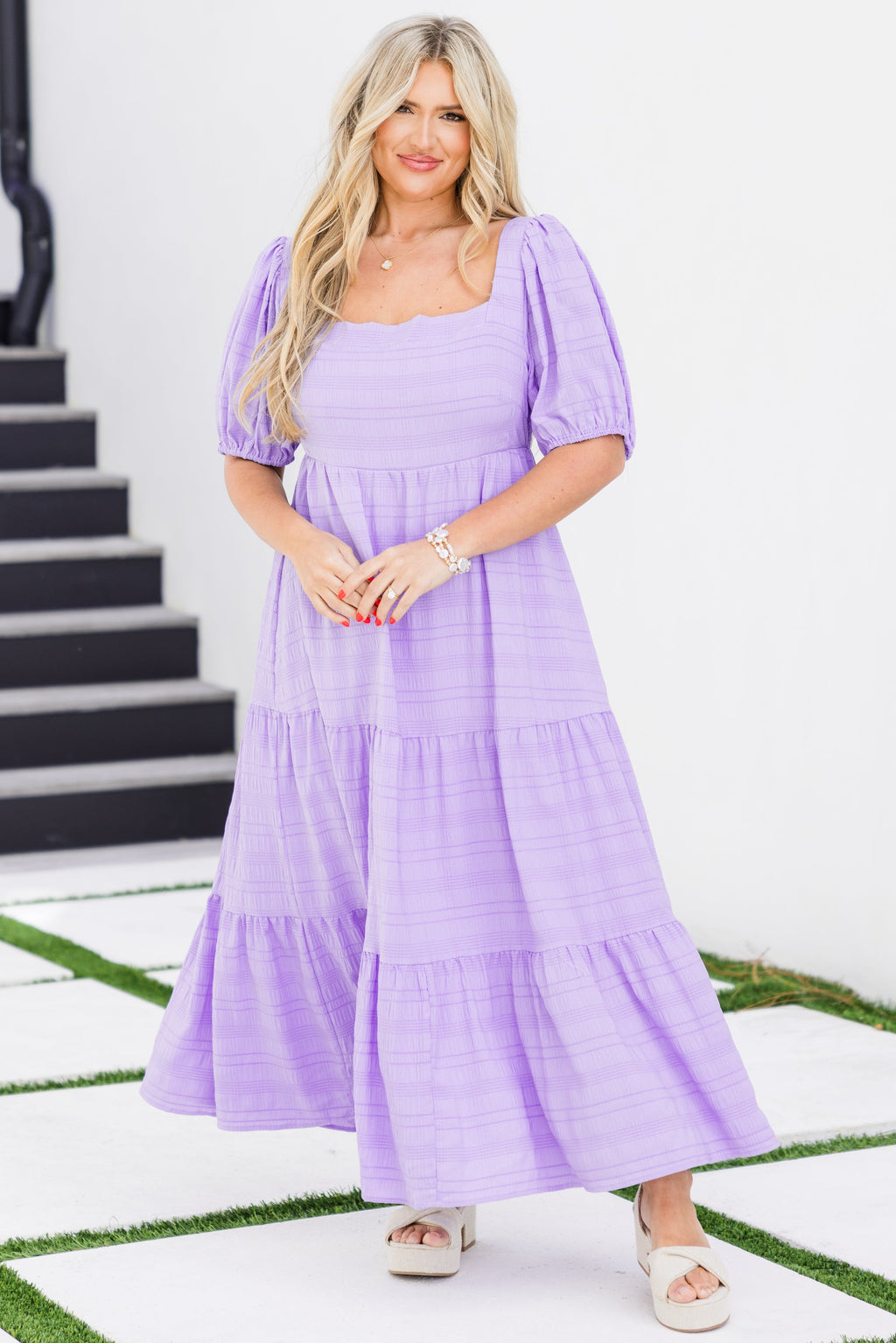 Let's Get Away Dress, Lavender