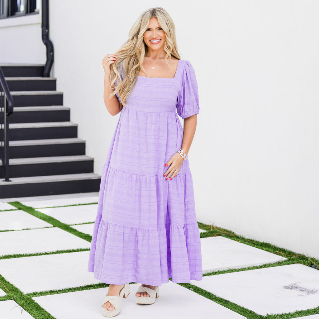 Let's Get Away Dress, Lavender
