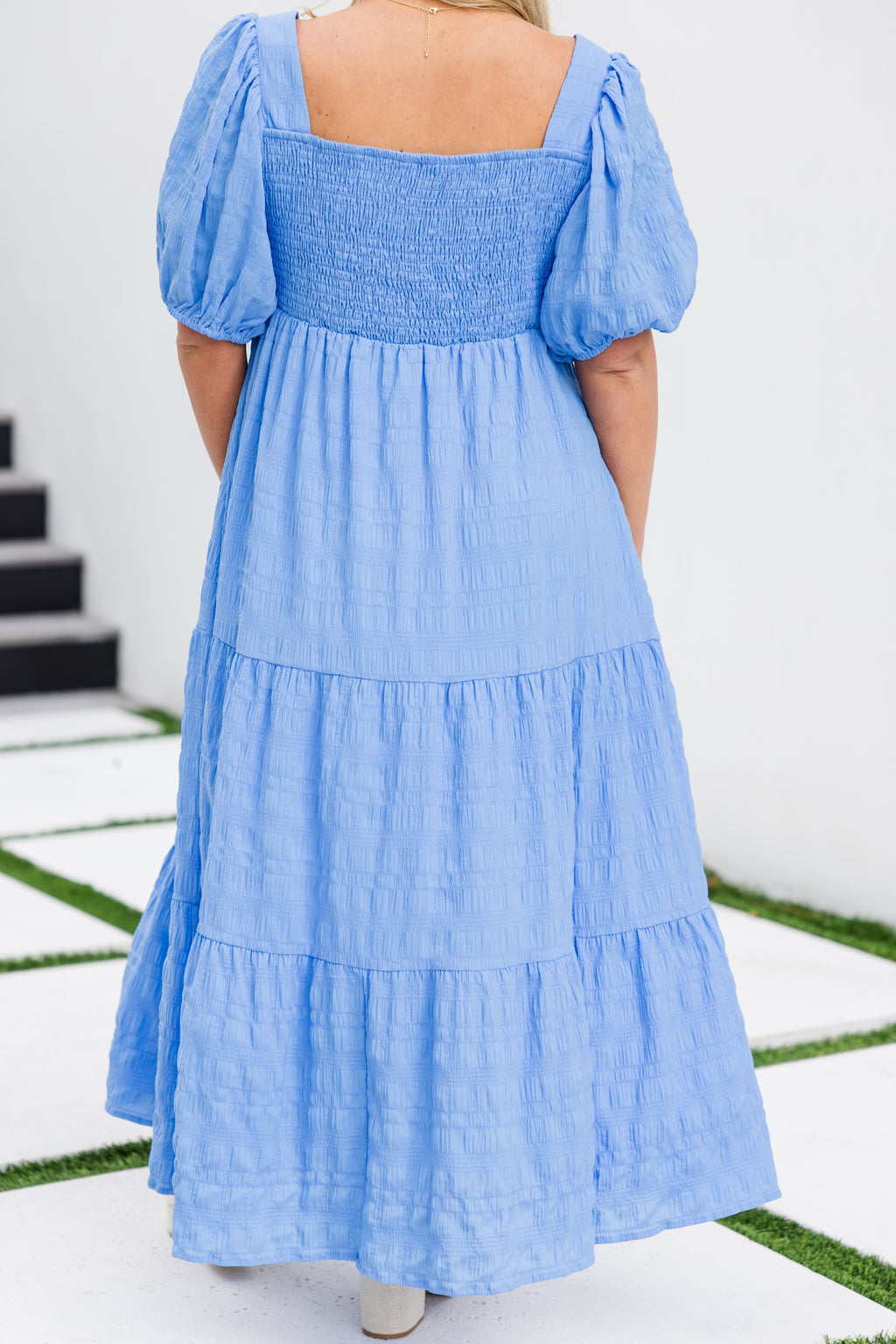 Let's Get Away Dress, Light Blue