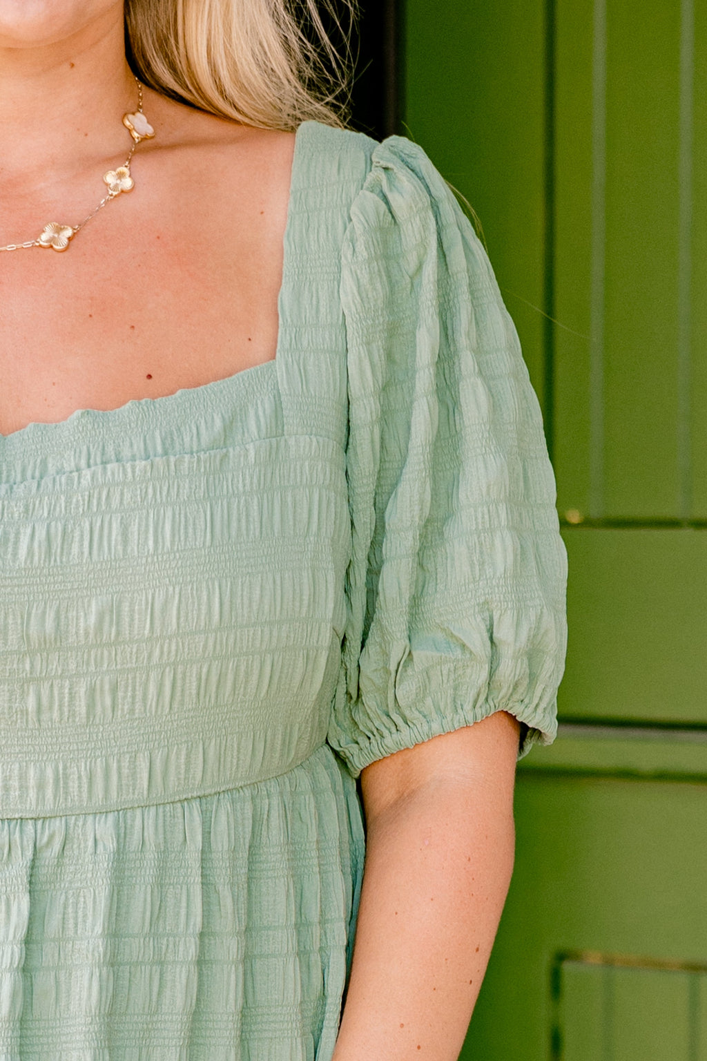 Let's Get Away Dress, Olive