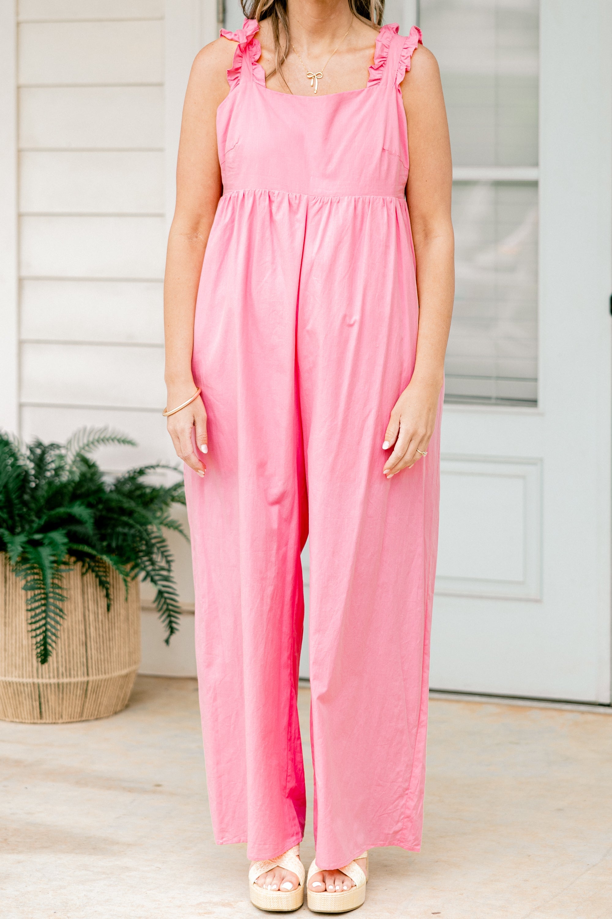 Let's Make Memories Jumpsuit, Bubblegum