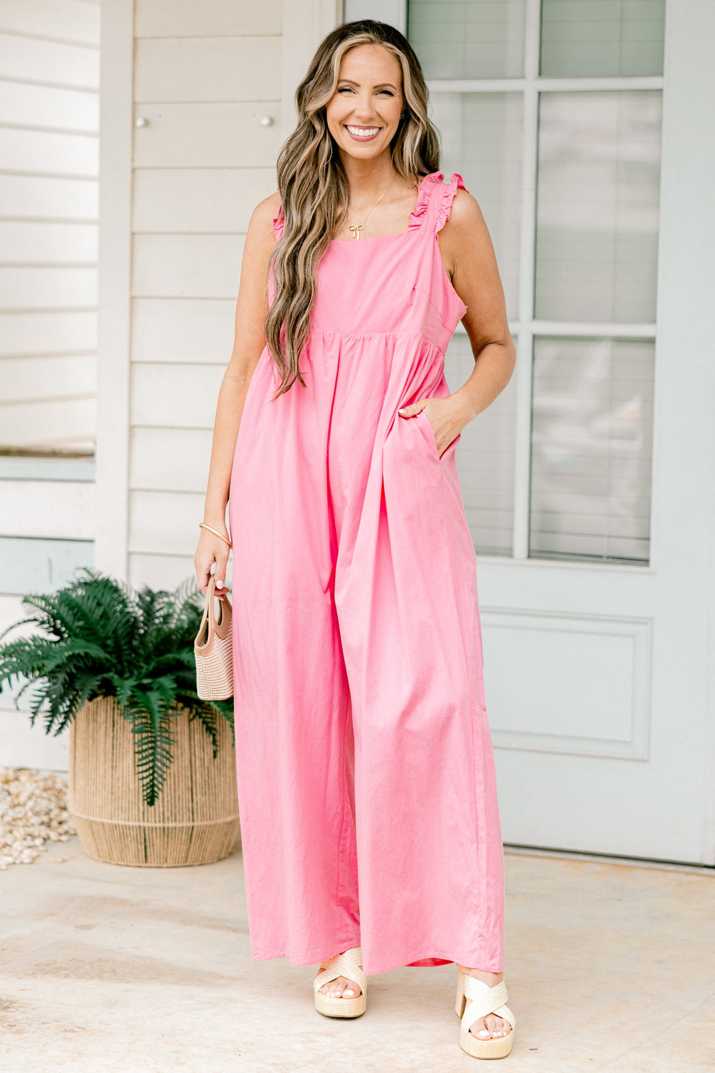 Let's Make Memories Jumpsuit, Bubblegum