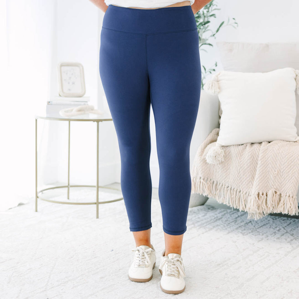 Life Has Changed Leggings, Navy