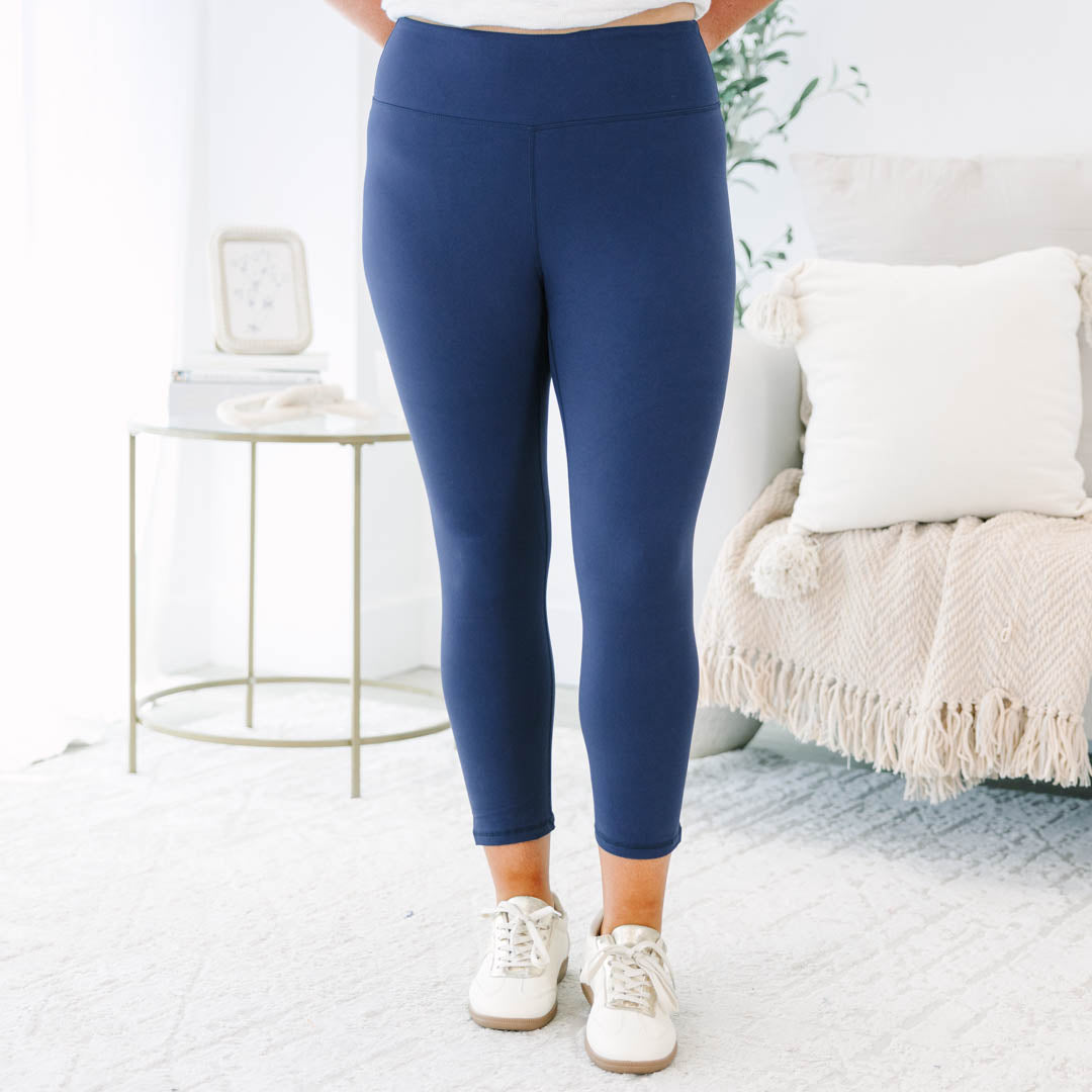 Life Has Changed Leggings, Navy