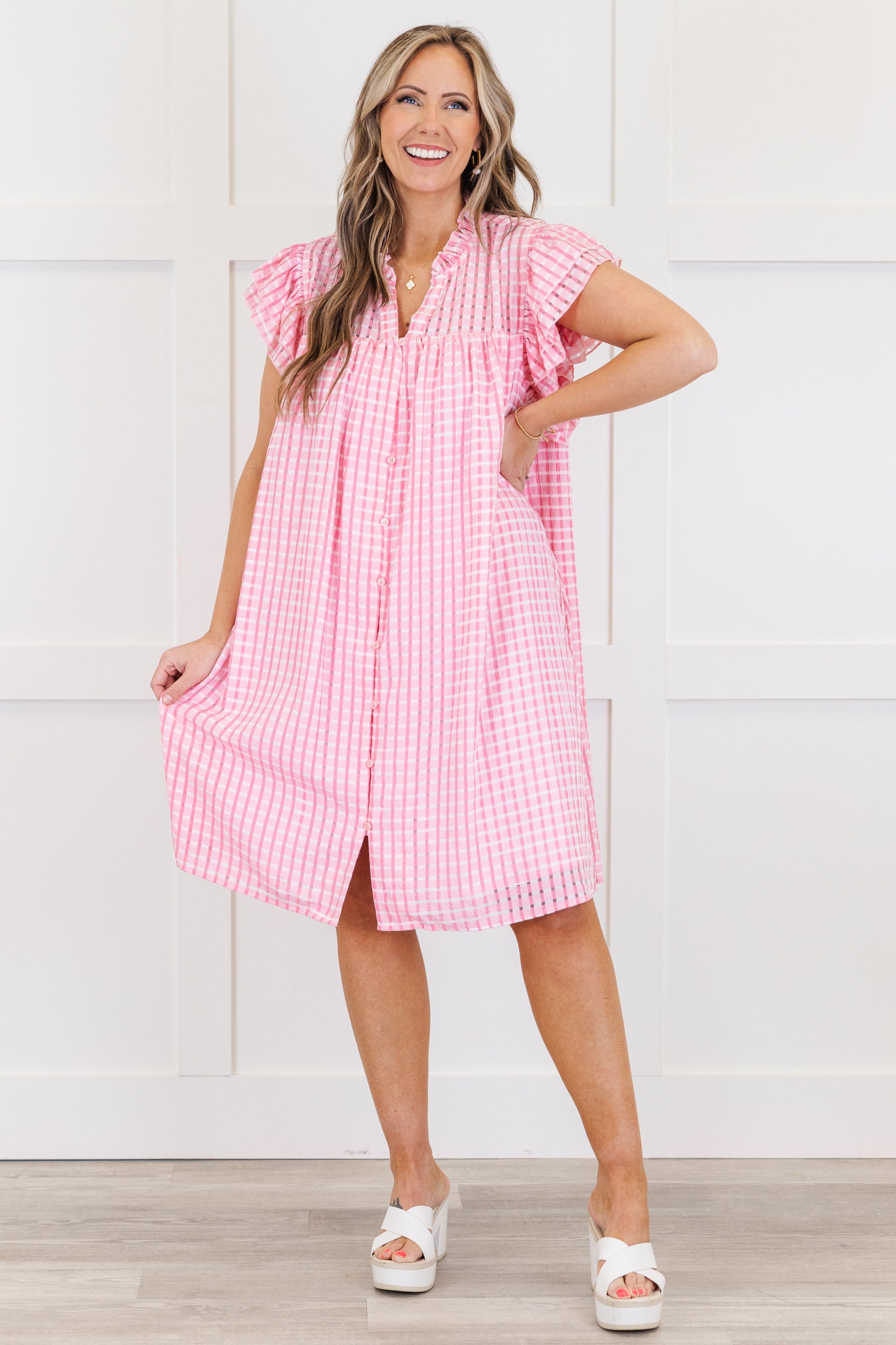 Life's Pretty Sweet Dress, Pink