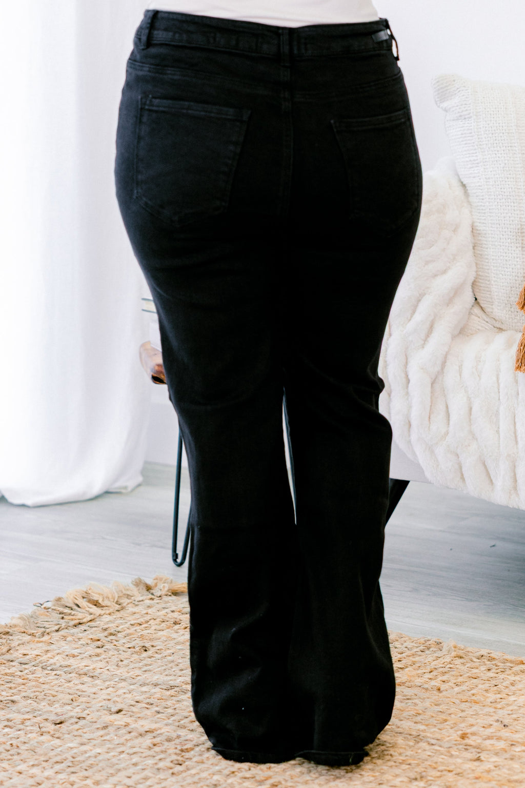 Light Up The Sky Jeans, Black