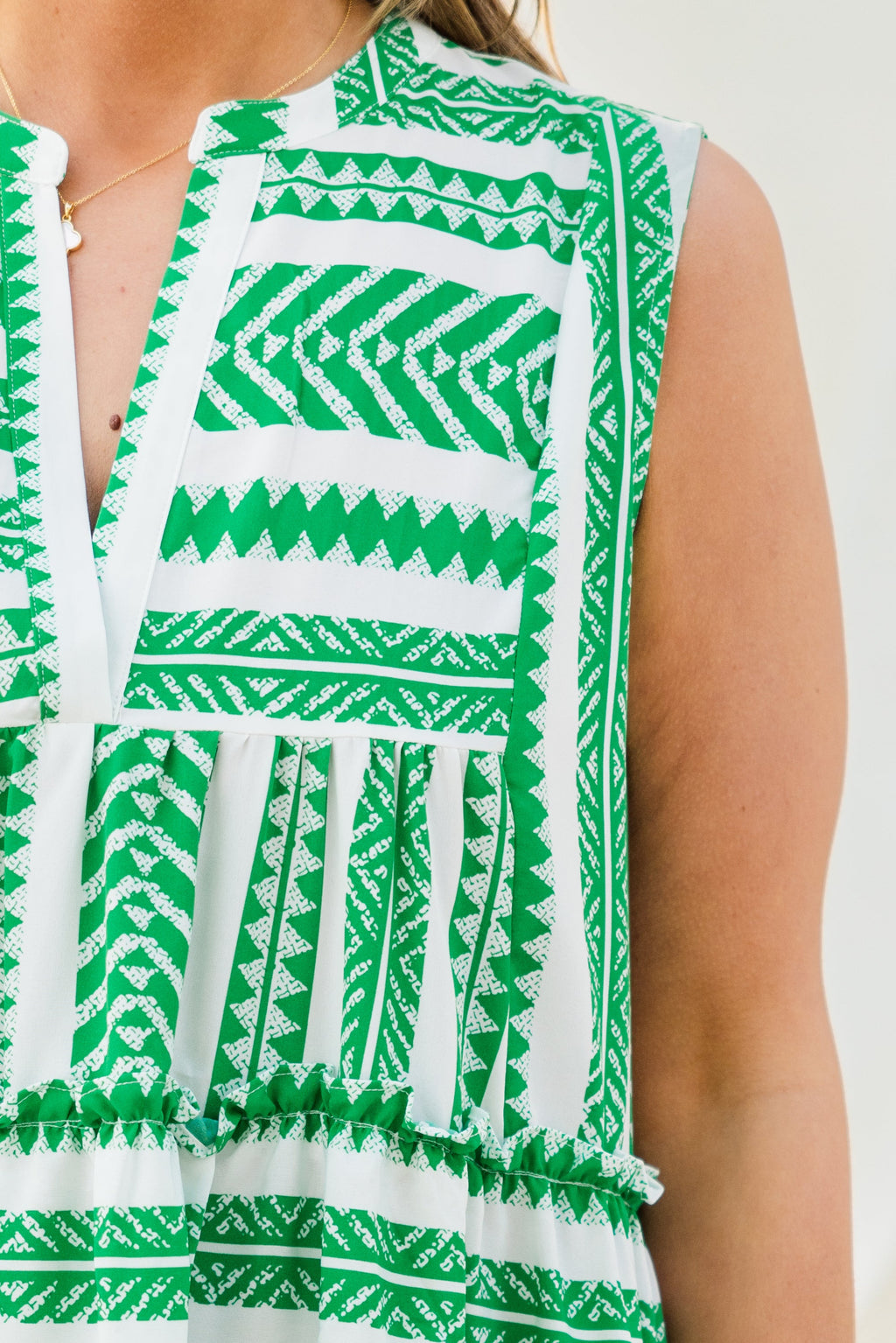 Limitless Time Dress, Green