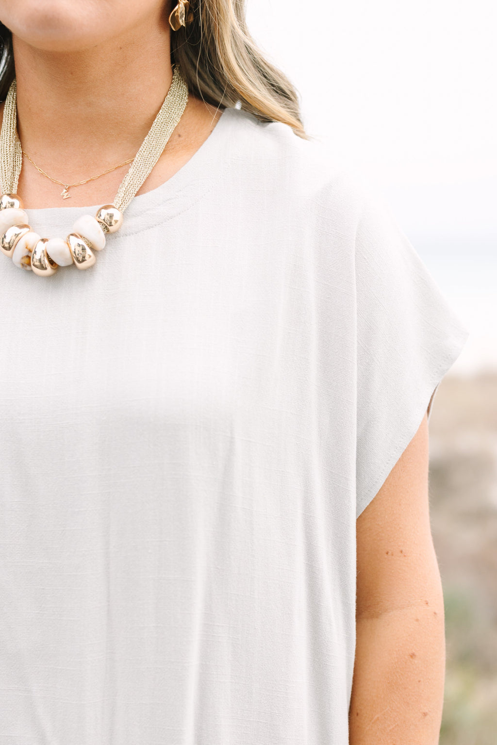 Limitless Time Top, Taupe