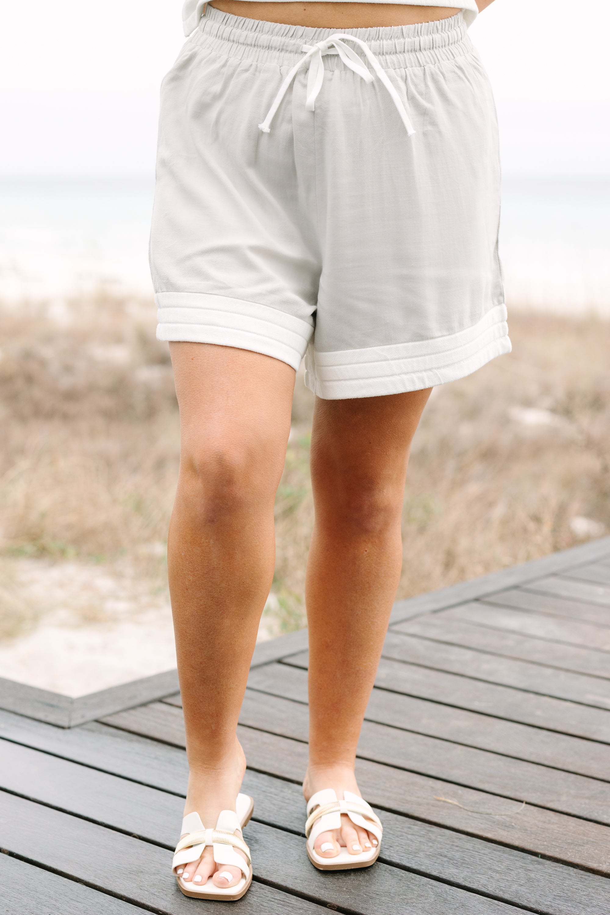 Limitless Time Shorts, Taupe