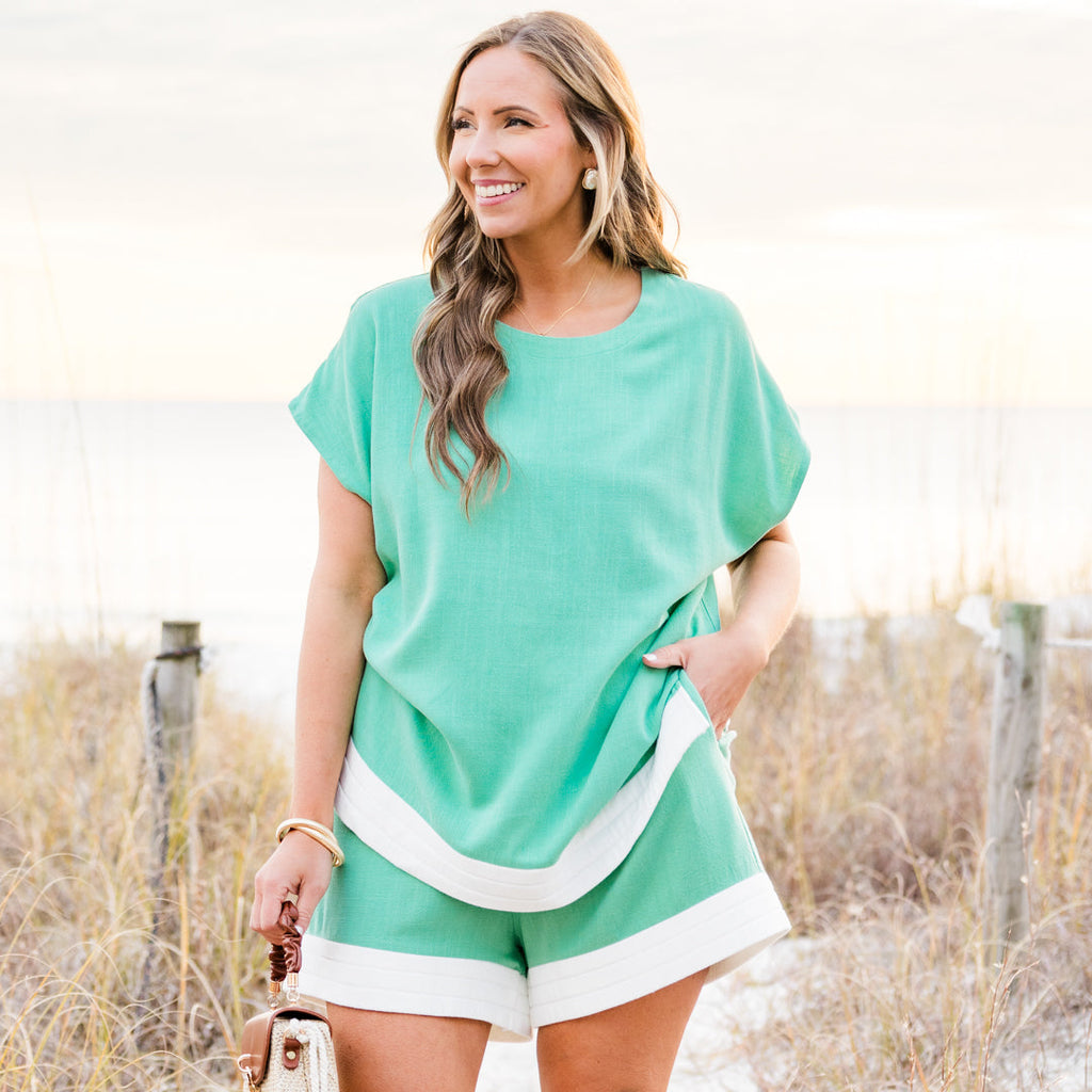 Limitless Time Shorts, Aqua