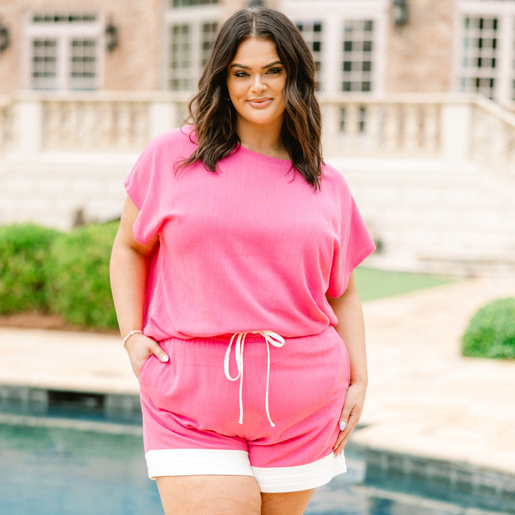Limitless Time Shorts, Pink
