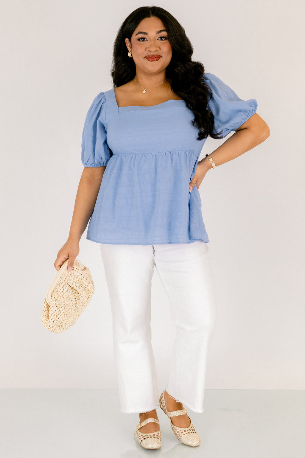 Live A Little Top, Blue