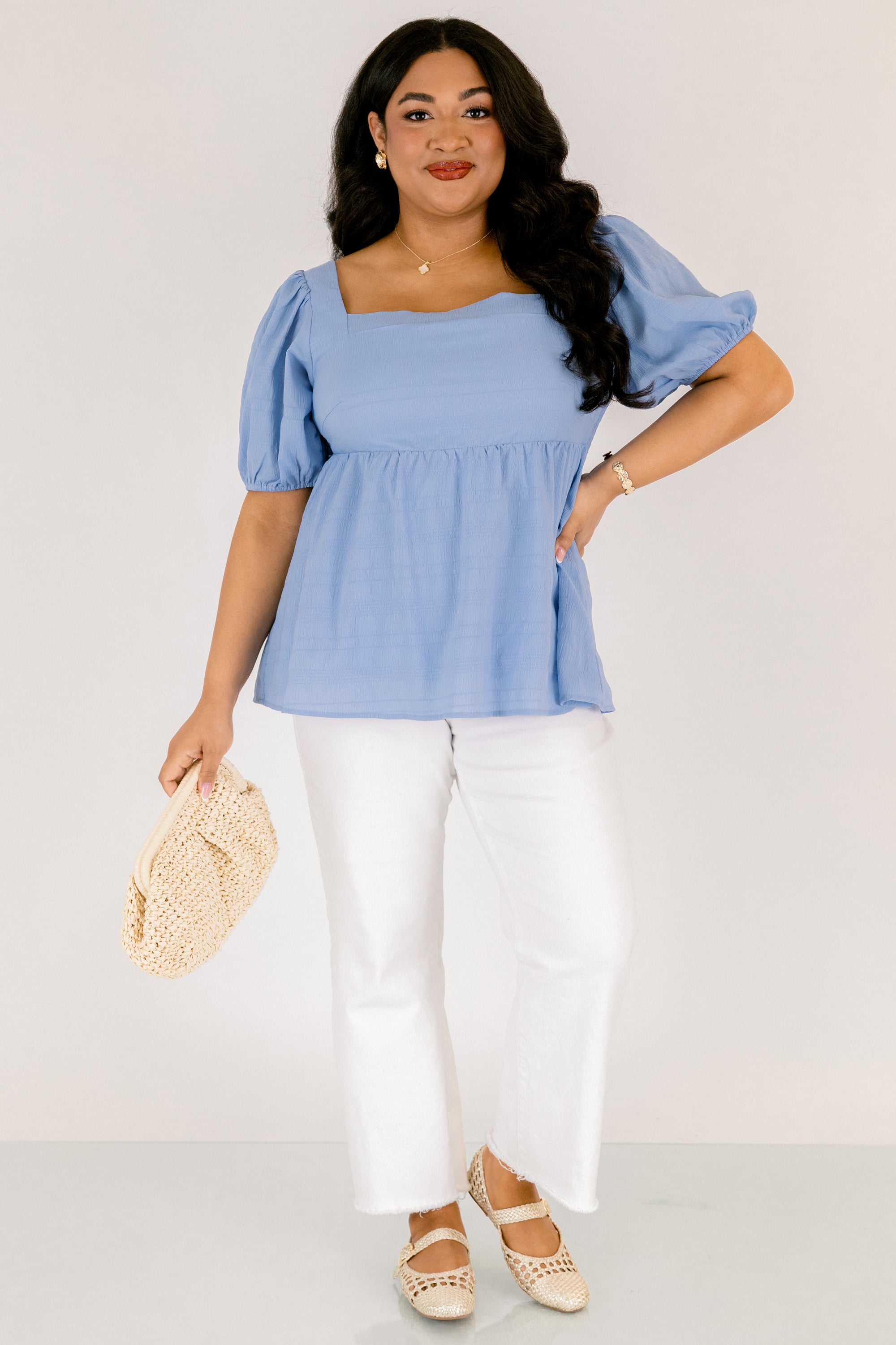 Live A Little Top, Blue